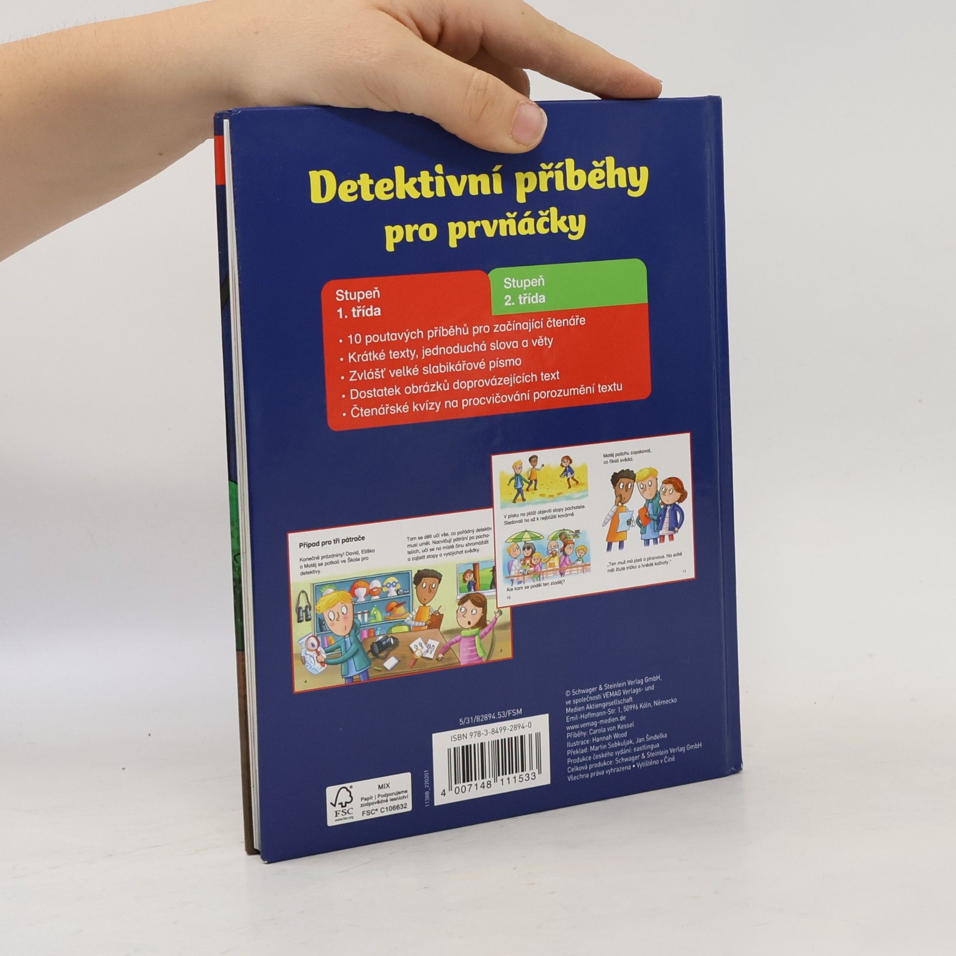Various authors Detektivní příběhy pro prvňáčky