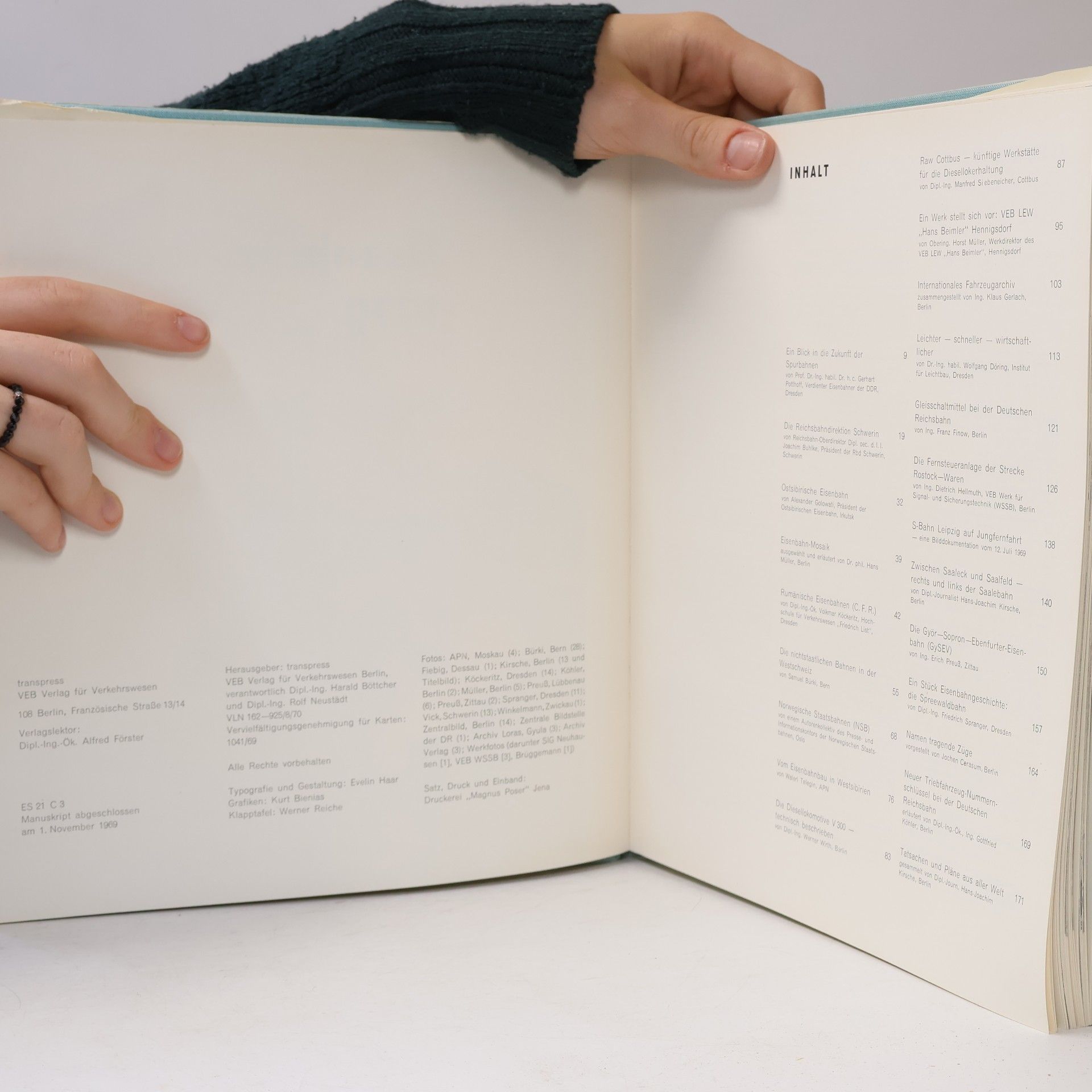 Autorenkollektiv Eisenbahn-Jahrbuch 1970