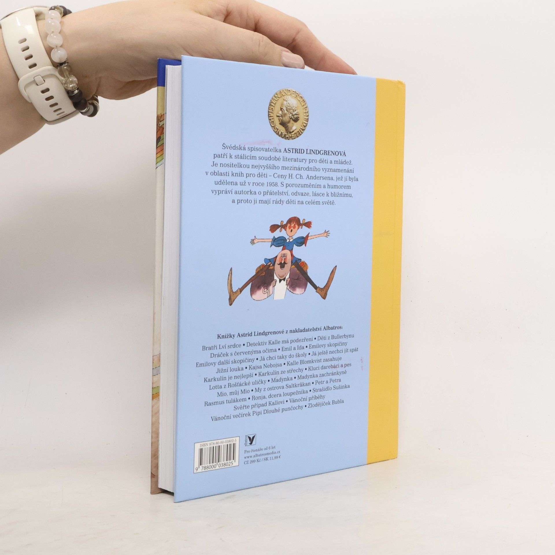 Astrid Lindgren Pipi Dlouhá punčocha