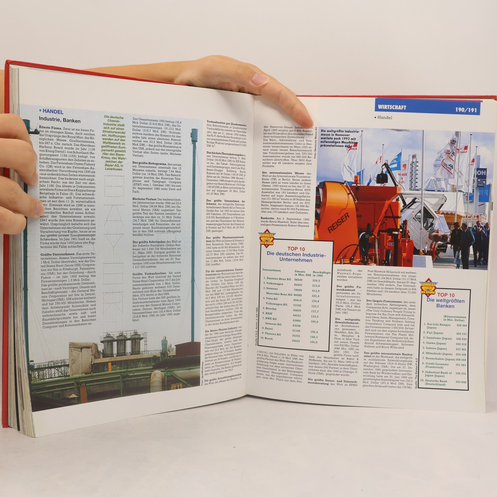 Various authors Das neue Guinness Buch der Rekorde 1994