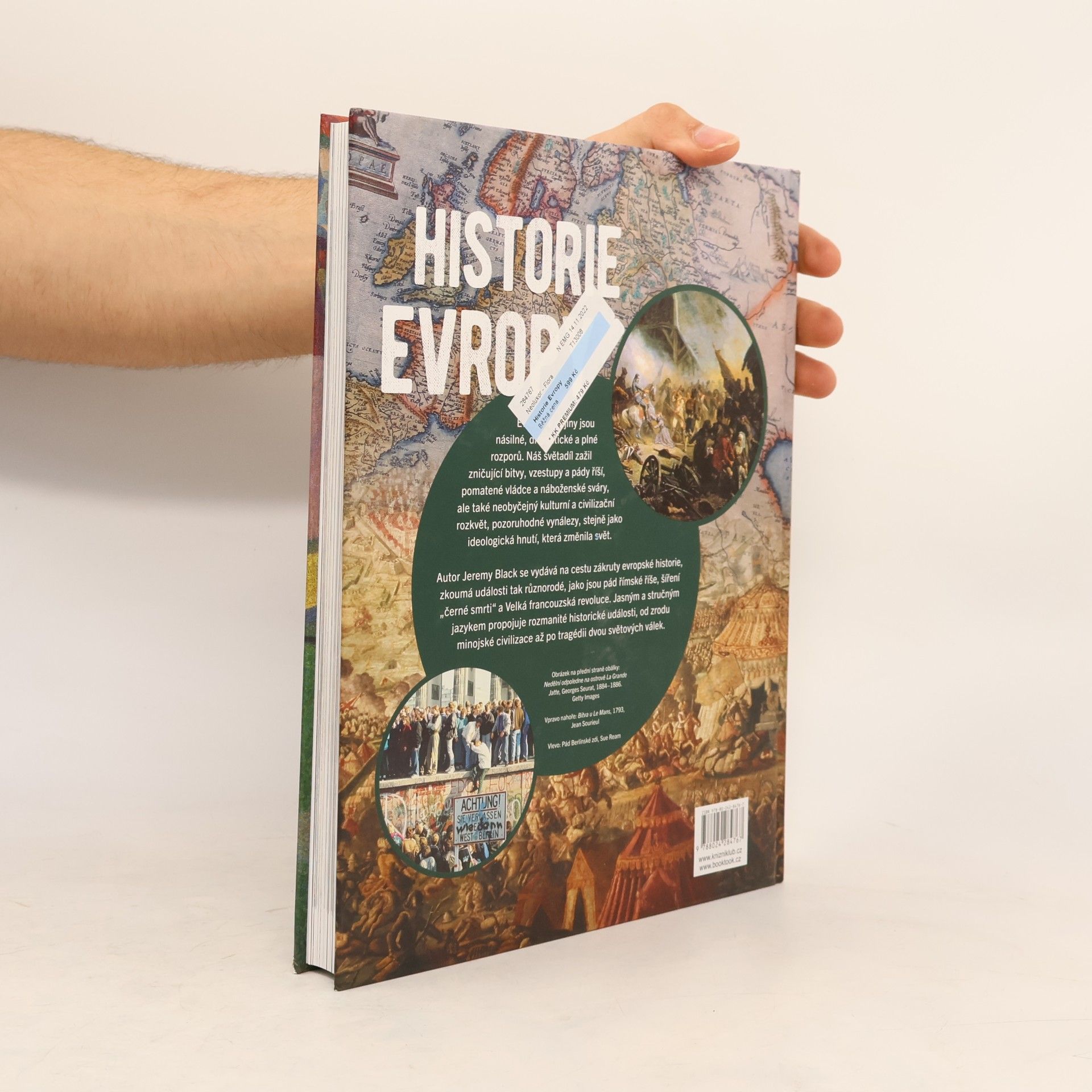 Jeremy Black Historie Evropy : od pravěku do 21. století