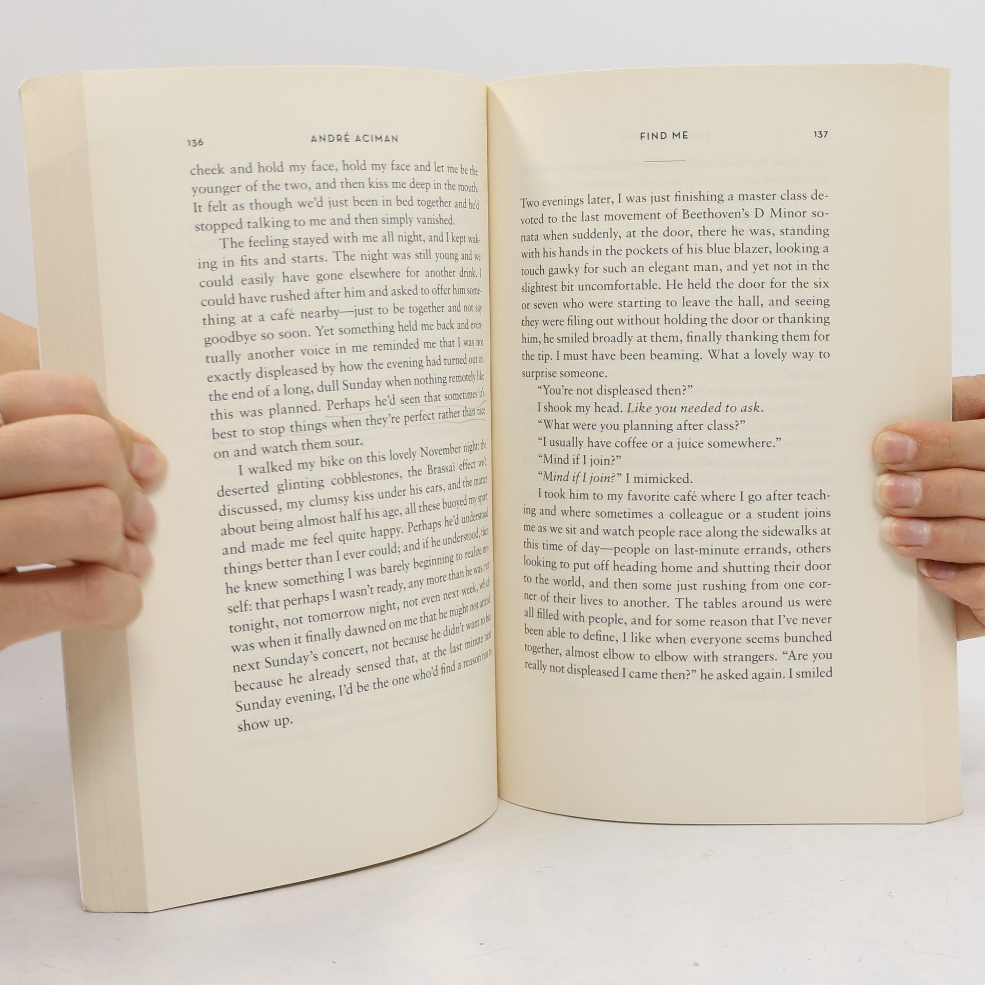 André Aciman Find Me