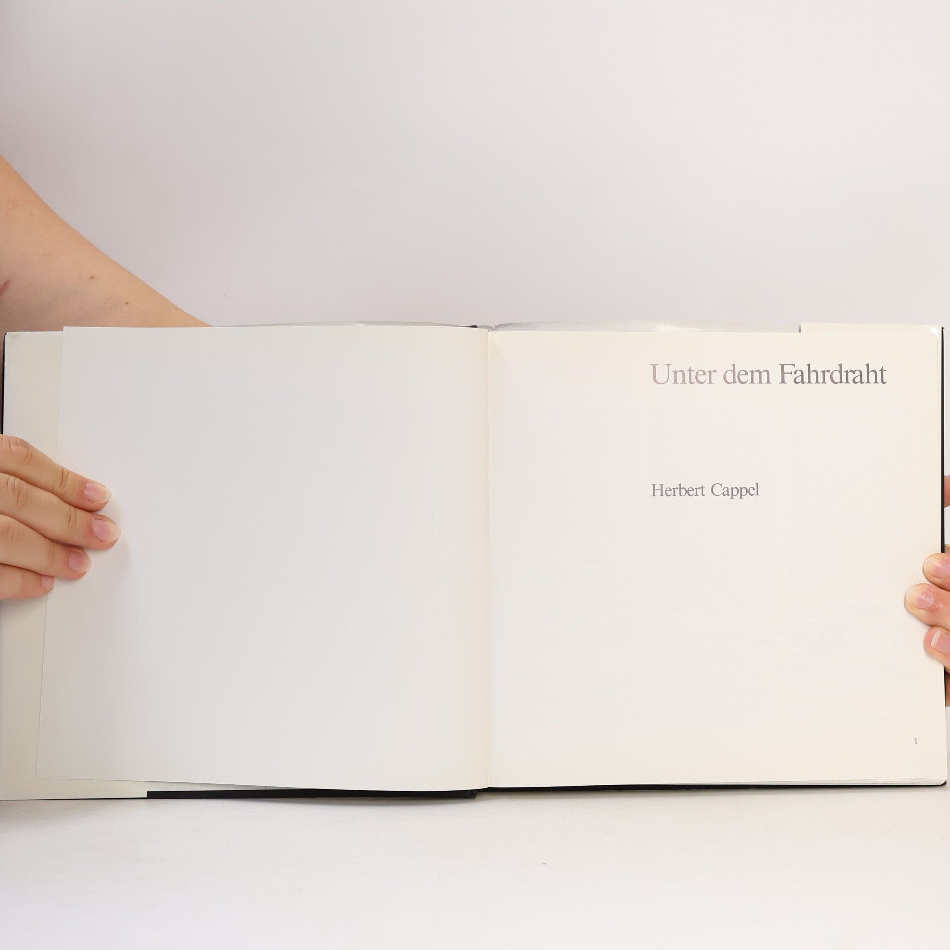 Herbert Cappel Unter dem Fahrdraht