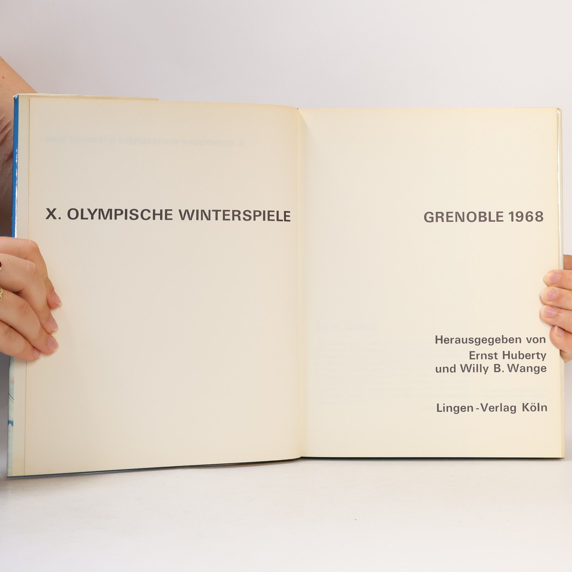Ernst Huberty Grenoble 1968