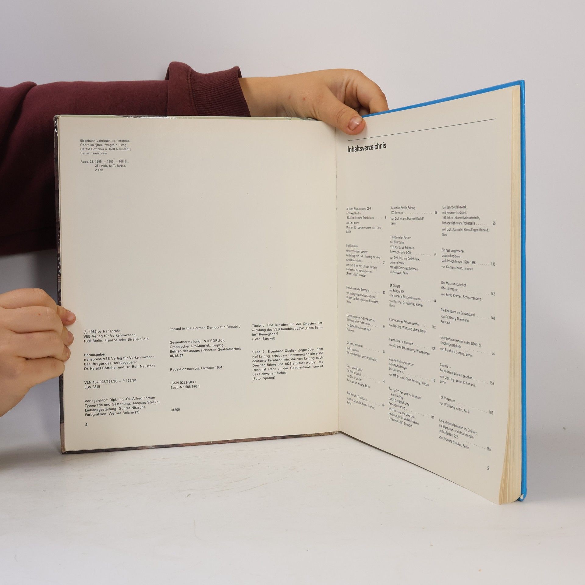 Autorenkollektiv Eisenbahn-Jahrbuch 85