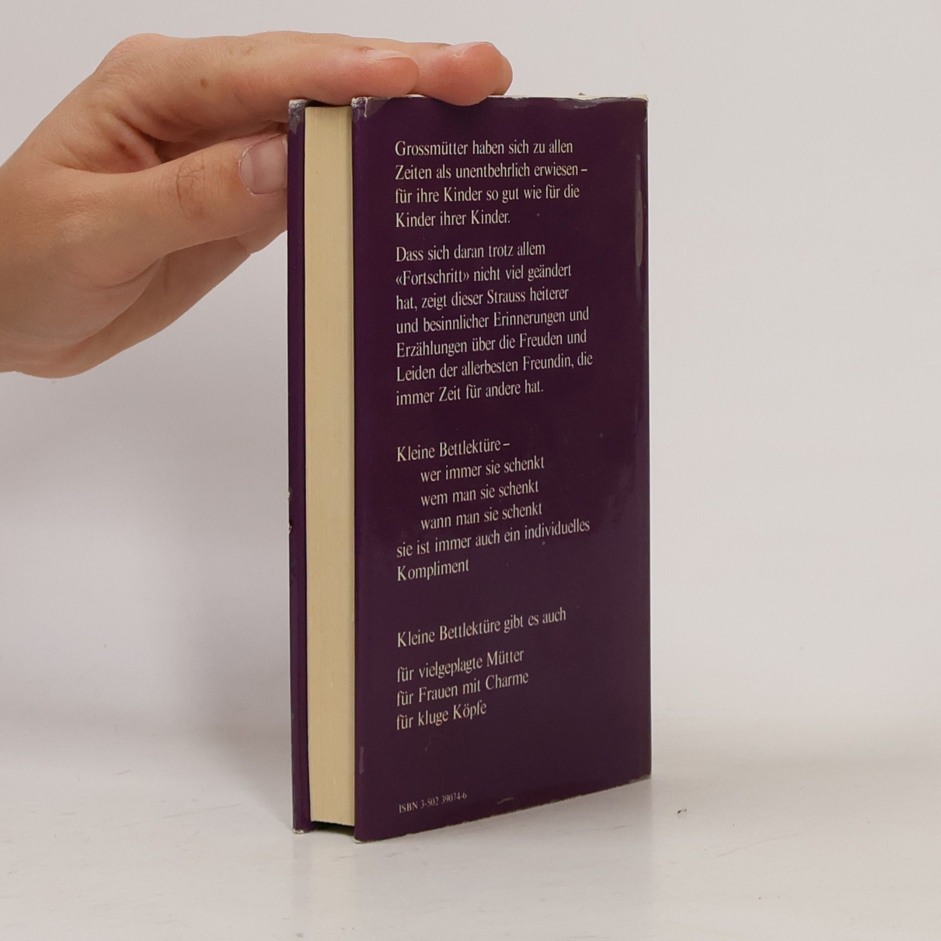 Autorenkollektiv Kleine Bettlektüre für unentbehrliche Grossmütter