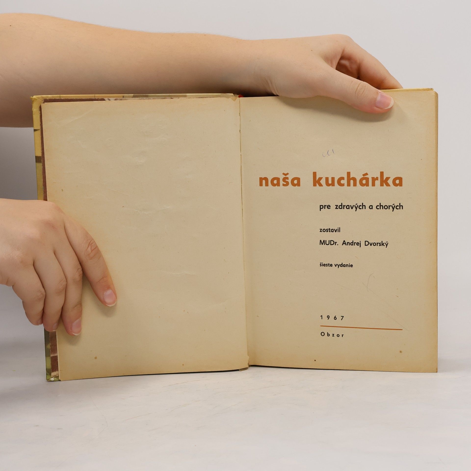 Andrej Dvorský Naša kuchárka