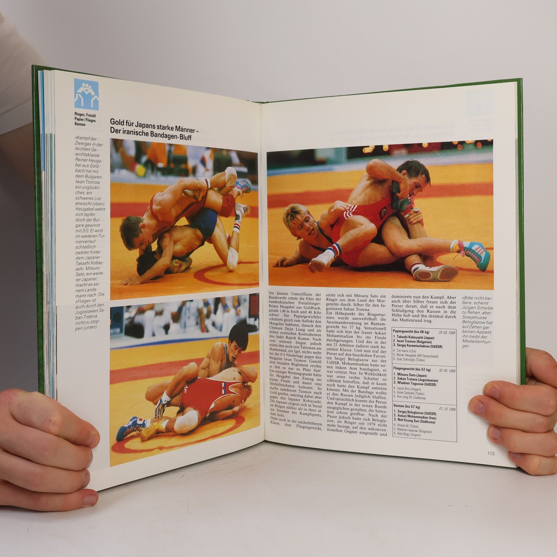 Dieter Kürten Olympische Spiele 1988
