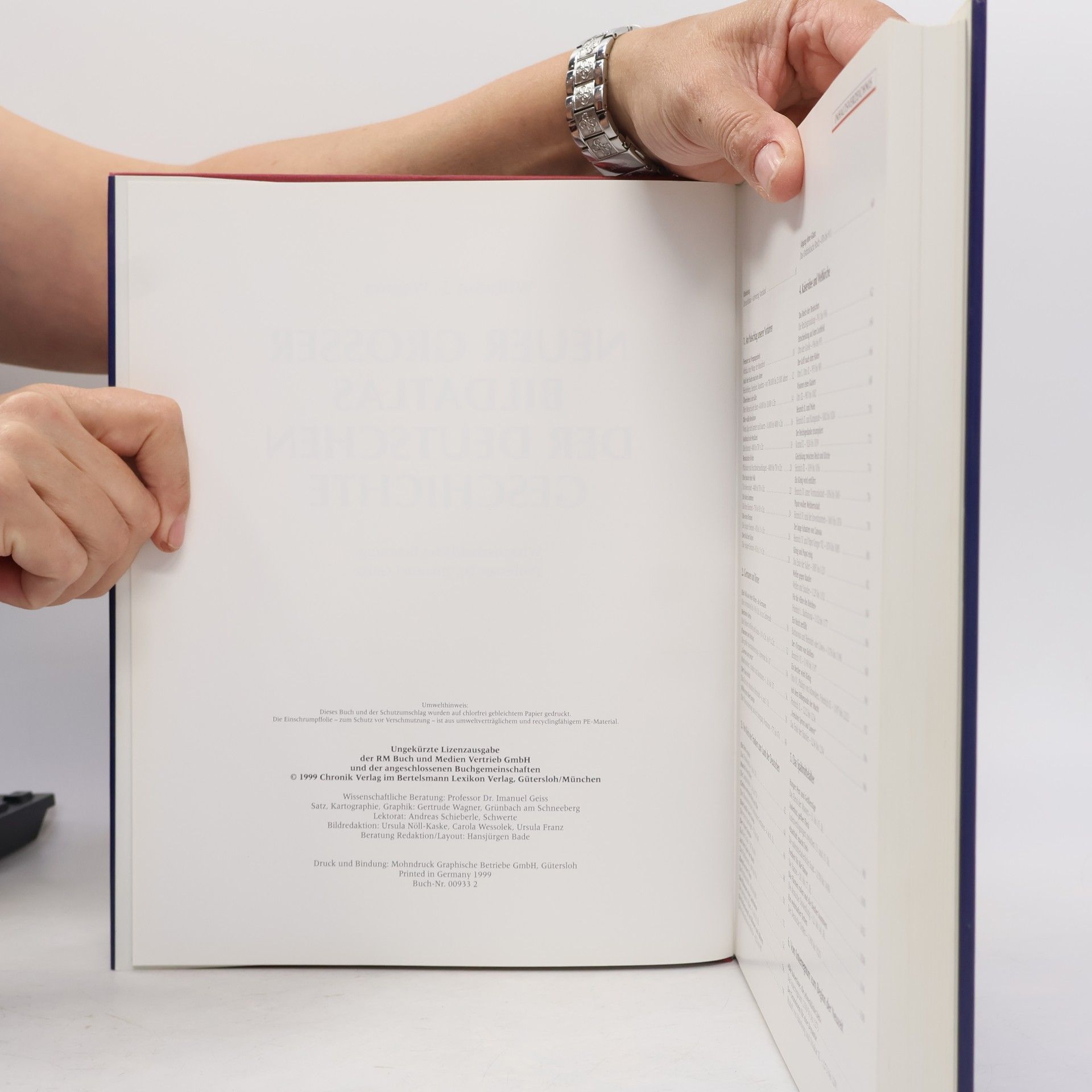 Various authors Neuer grosser Bildatlas der deutschen Geschichte