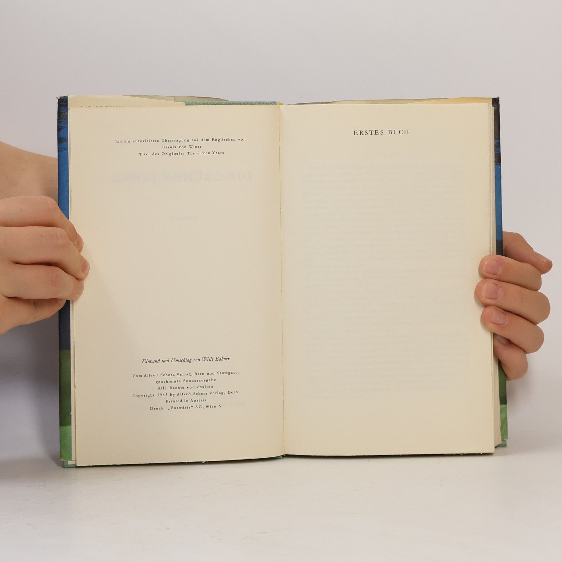 A. J. Cronin Die grünen Jahre
