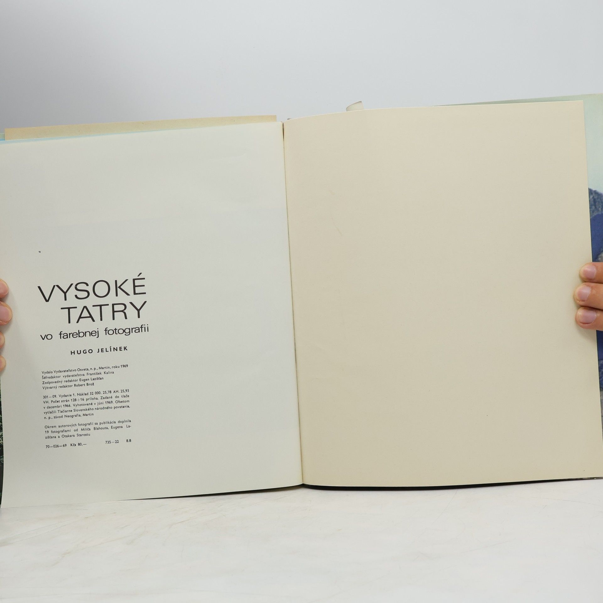 Hugo Jelínek Vysoké Tatry vo farebnej fotografii