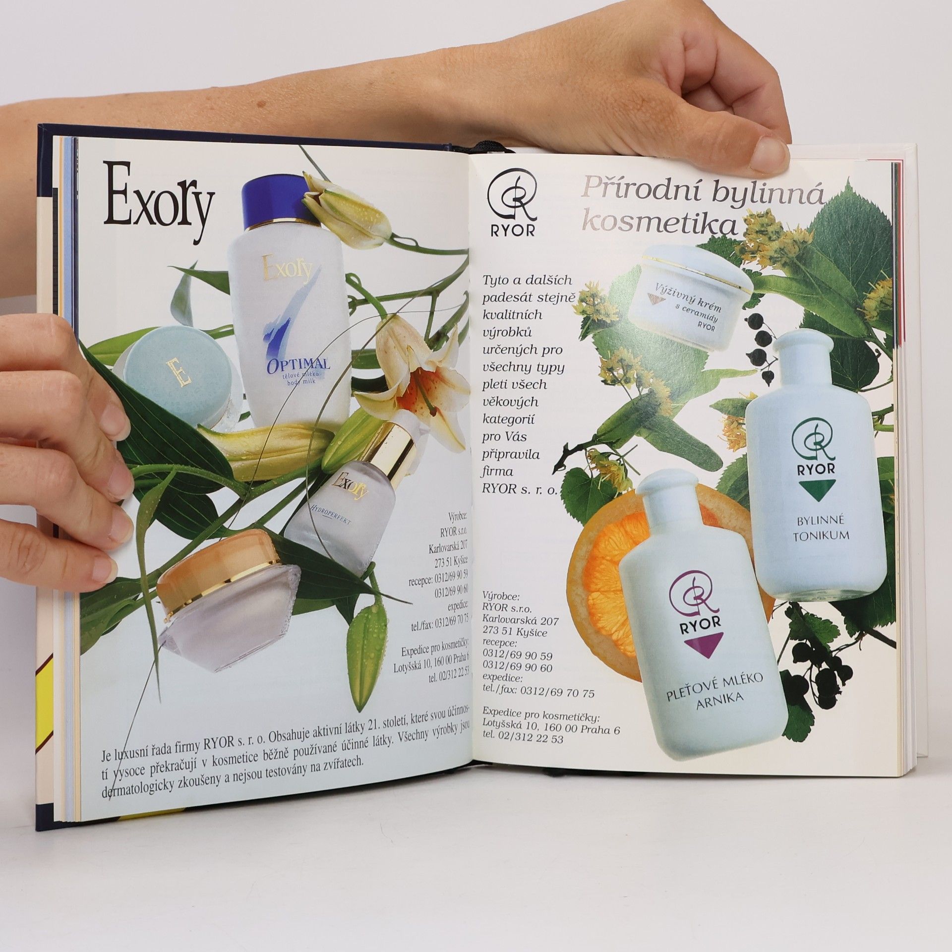 Kateřina Ronovská Kosmetika '98 : kosmetika, vizážistika, kadeřnictví, parfumerie : kosmetická ročenka : oborový katalog 4. ročník