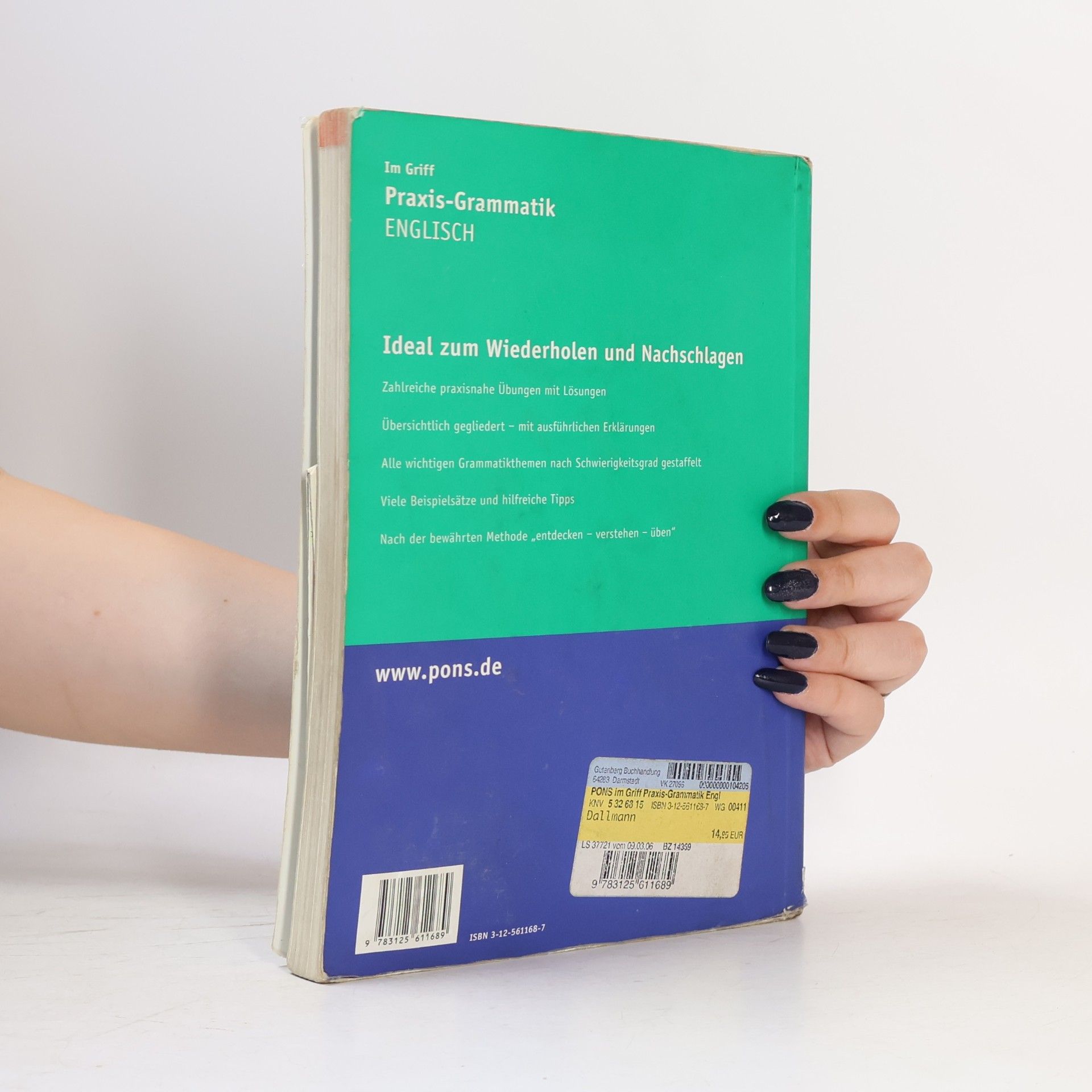 Birgit Piefke Wagner PONS Im Griff - Praxis-Grammatik Englisch
