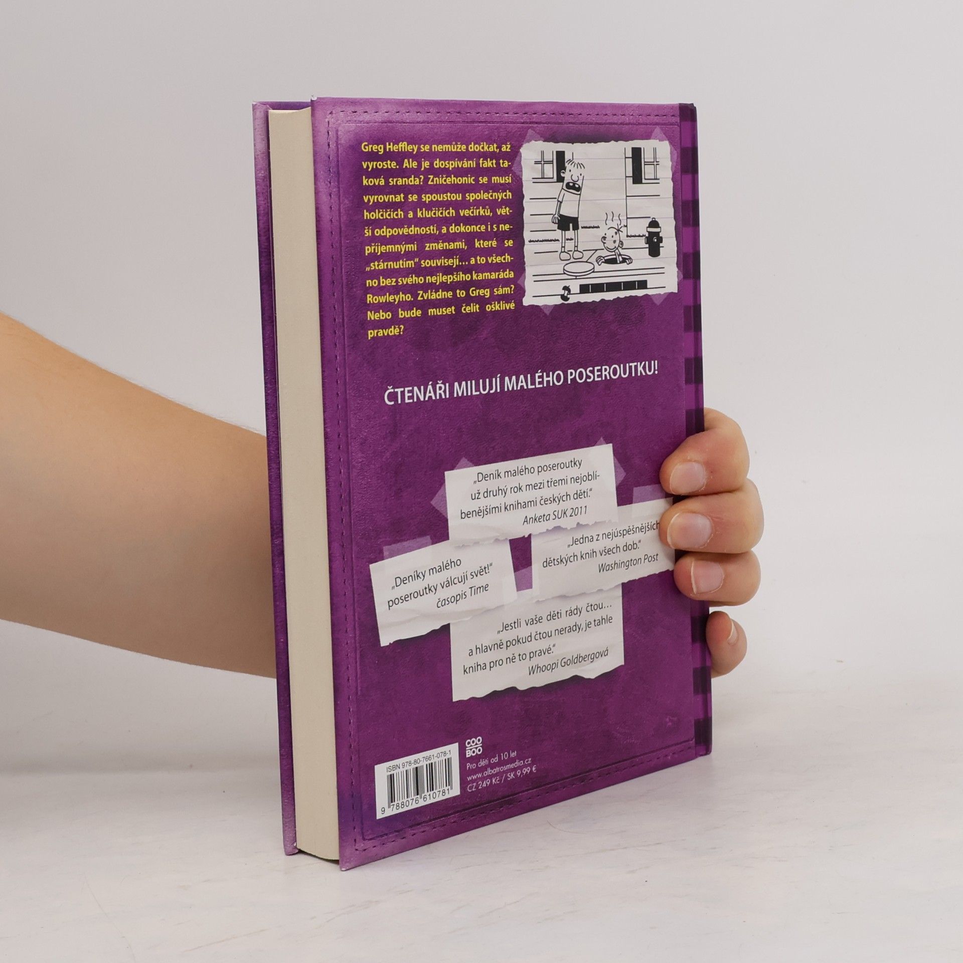 Jeff Kinney Deník malého poseroutky 5. Ošklivá pravda