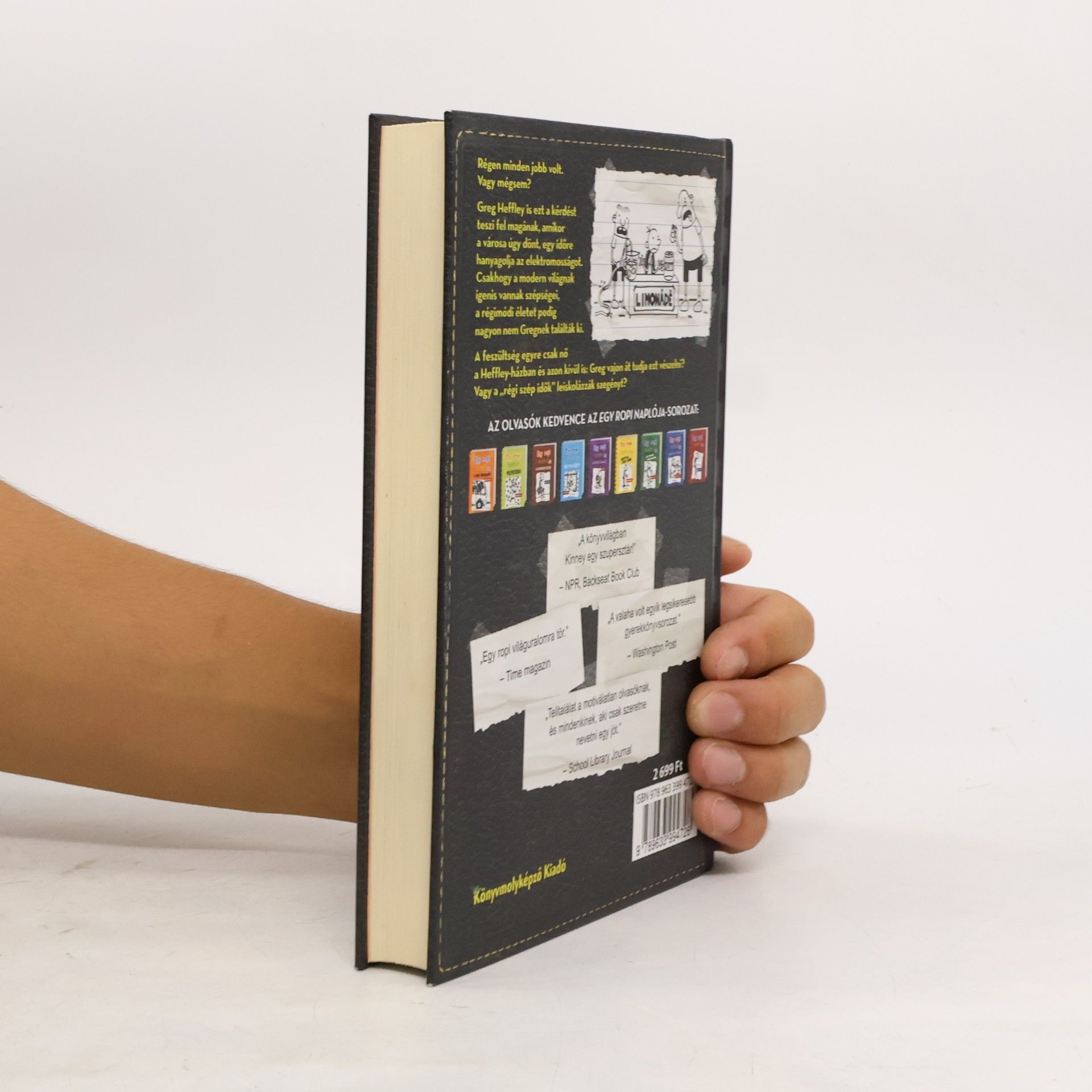 Jeff Kinney Egy ropi naplója 10. Régi szép idők