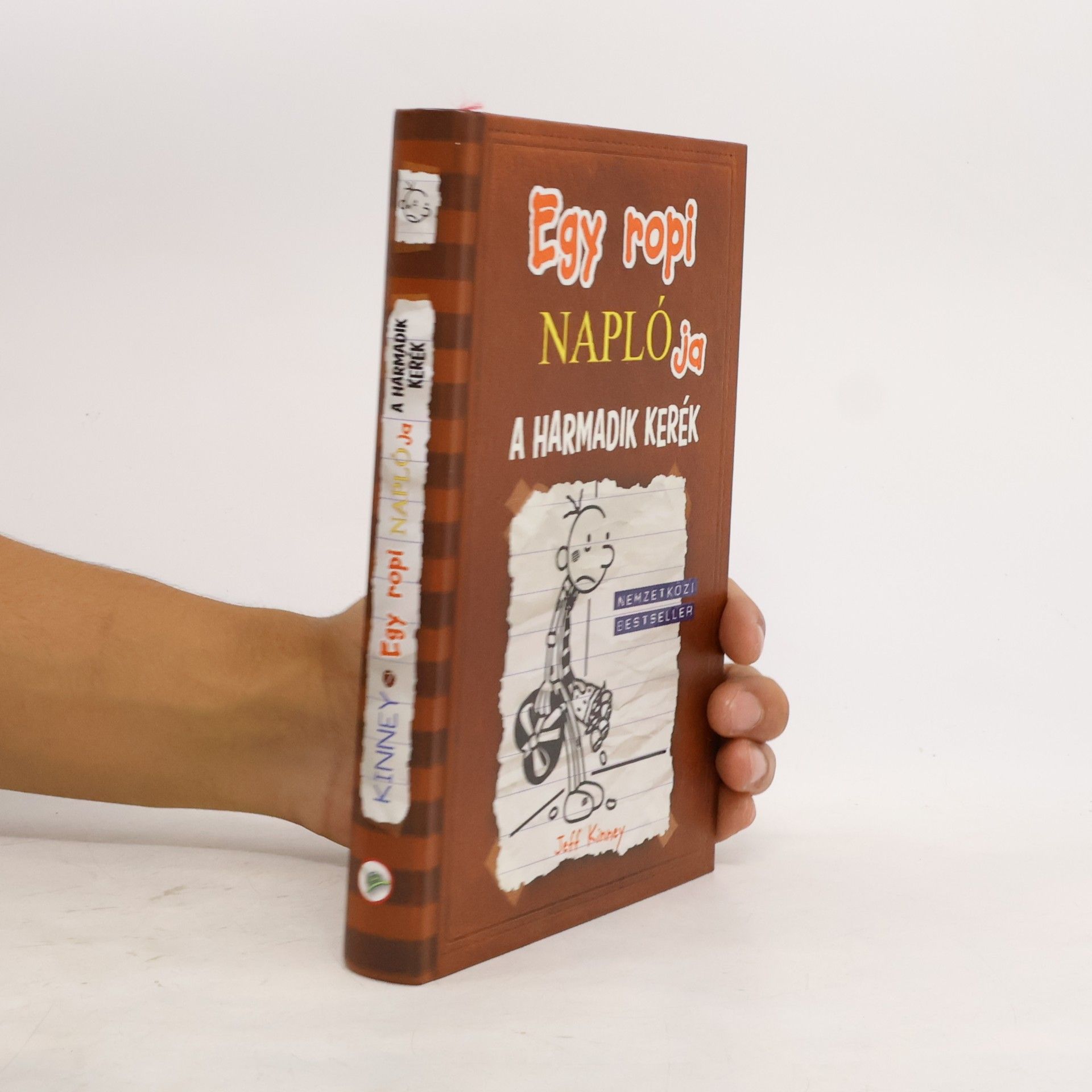 Jeff Kinney Egy ropi naplója. A harmadik kerék