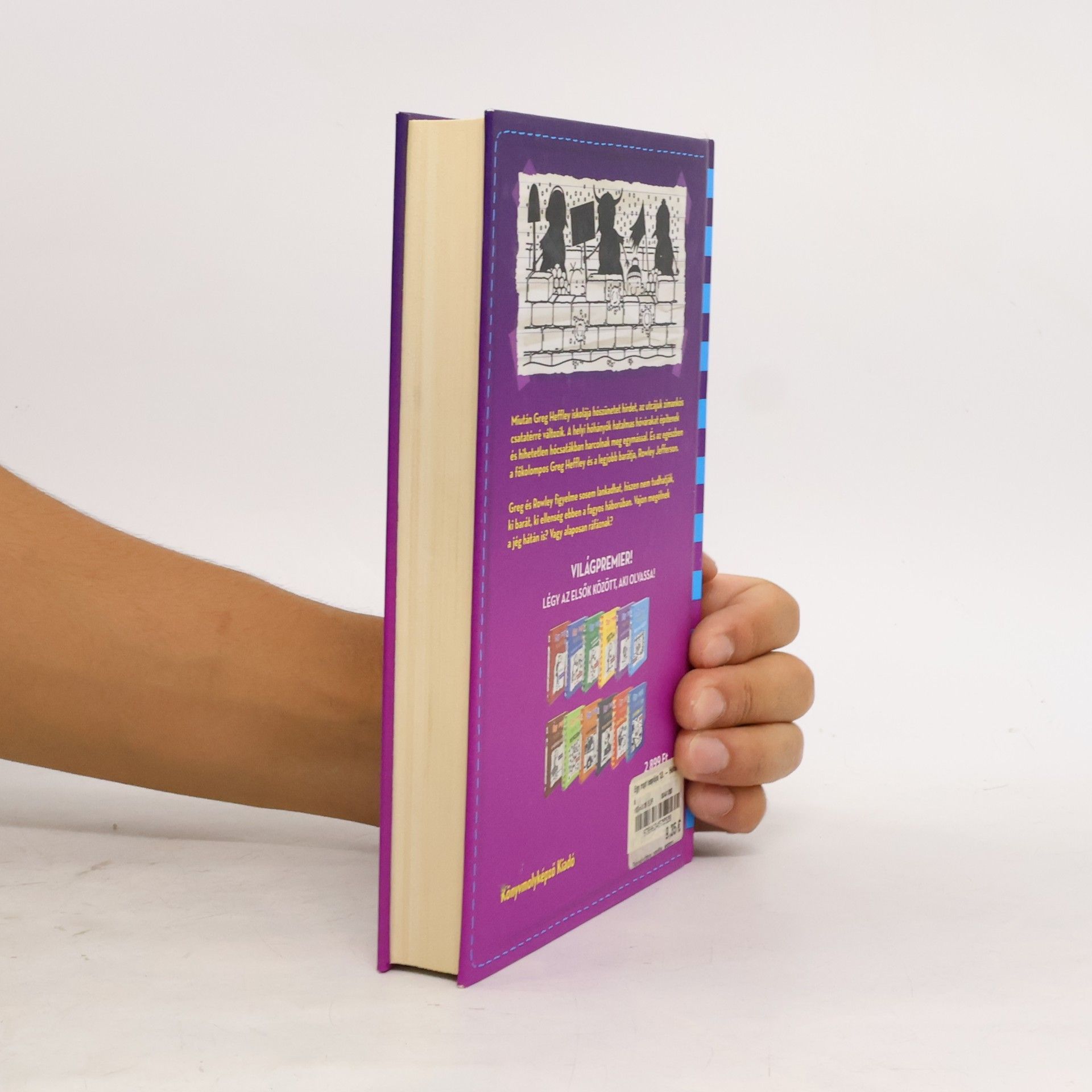 Jeff Kinney Egy ropi naplója - 13: Hóháború