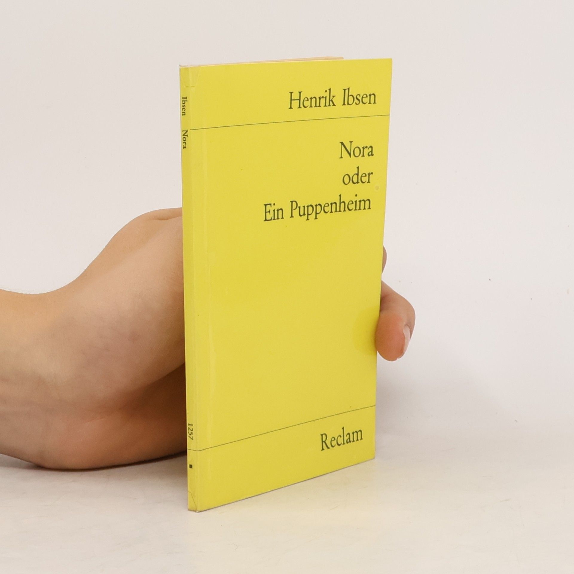 Henrik Ibsen Nora oder Ein Puppenheim