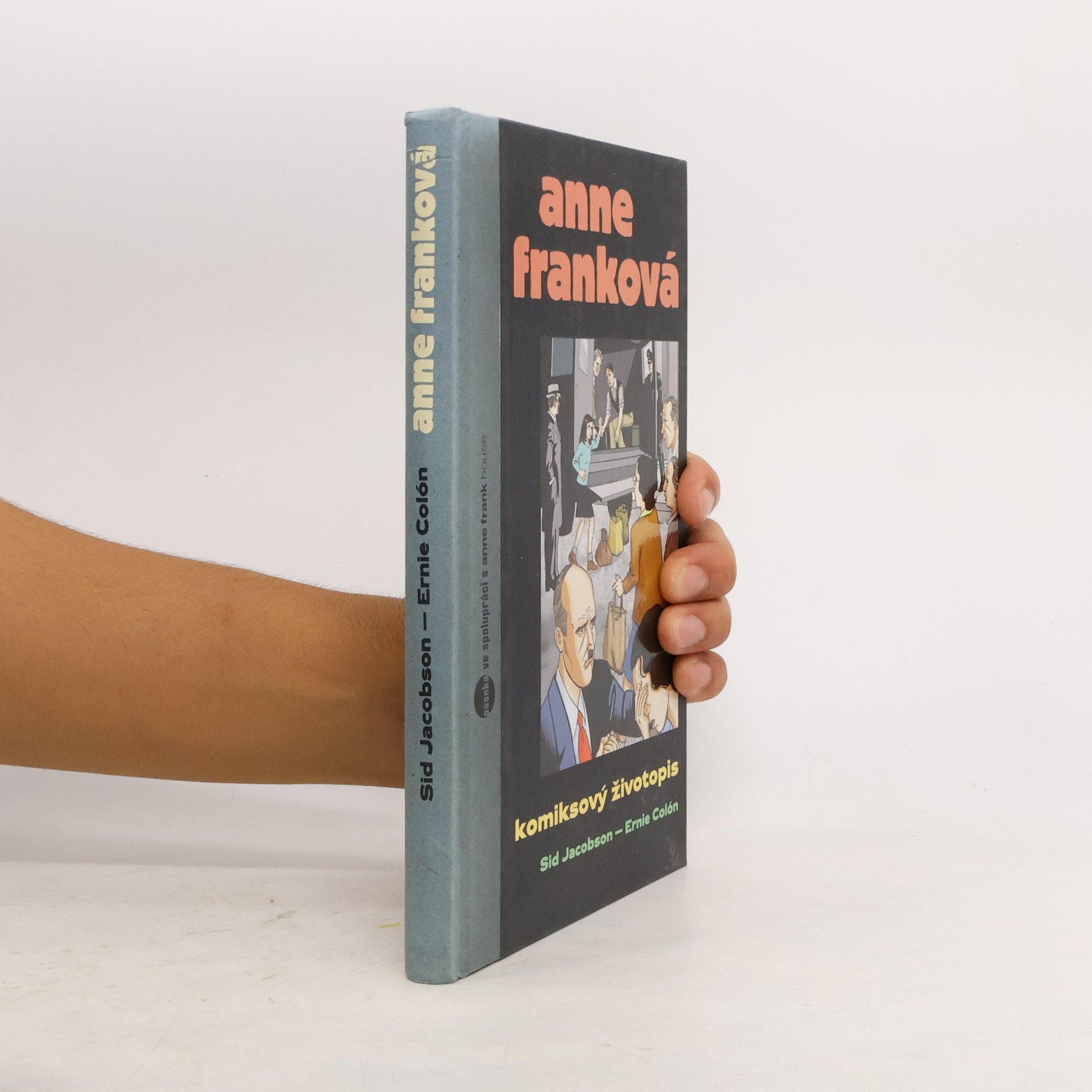 Ernie Colón Anne Franková. Komiksový životopis