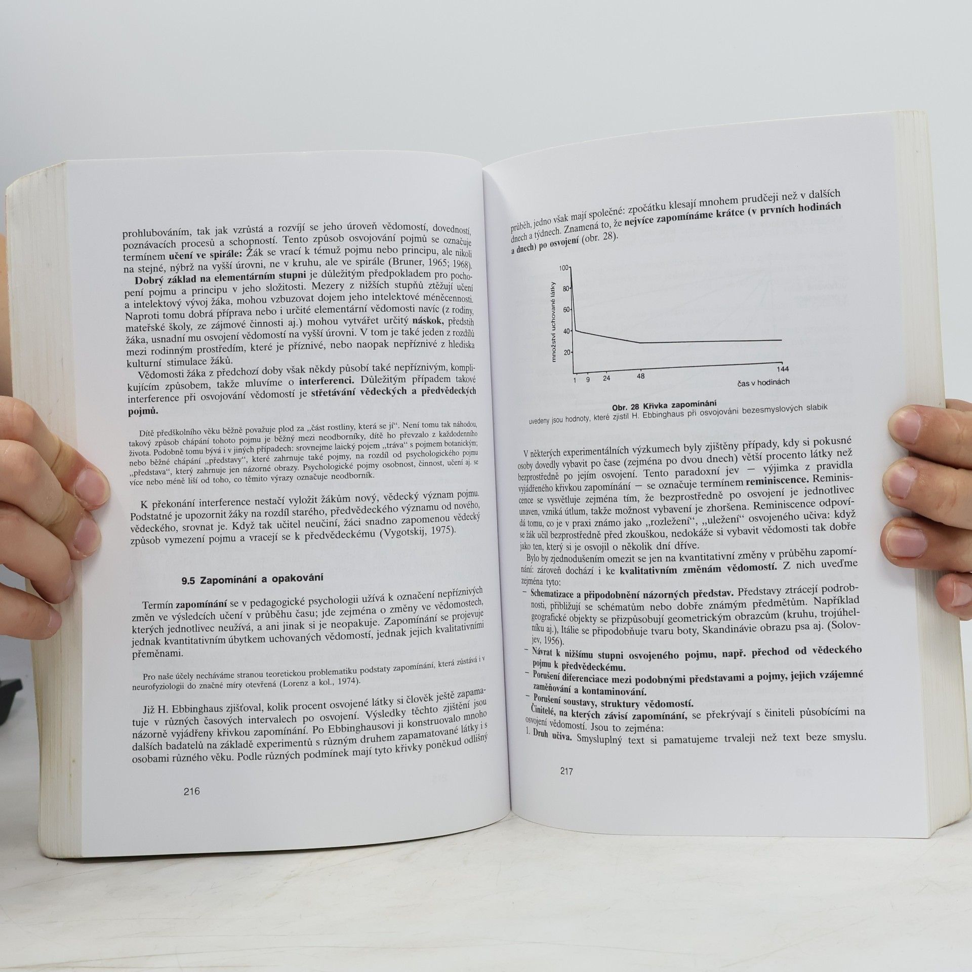 Jan Čáp Psychologie výchovy a vyučování
