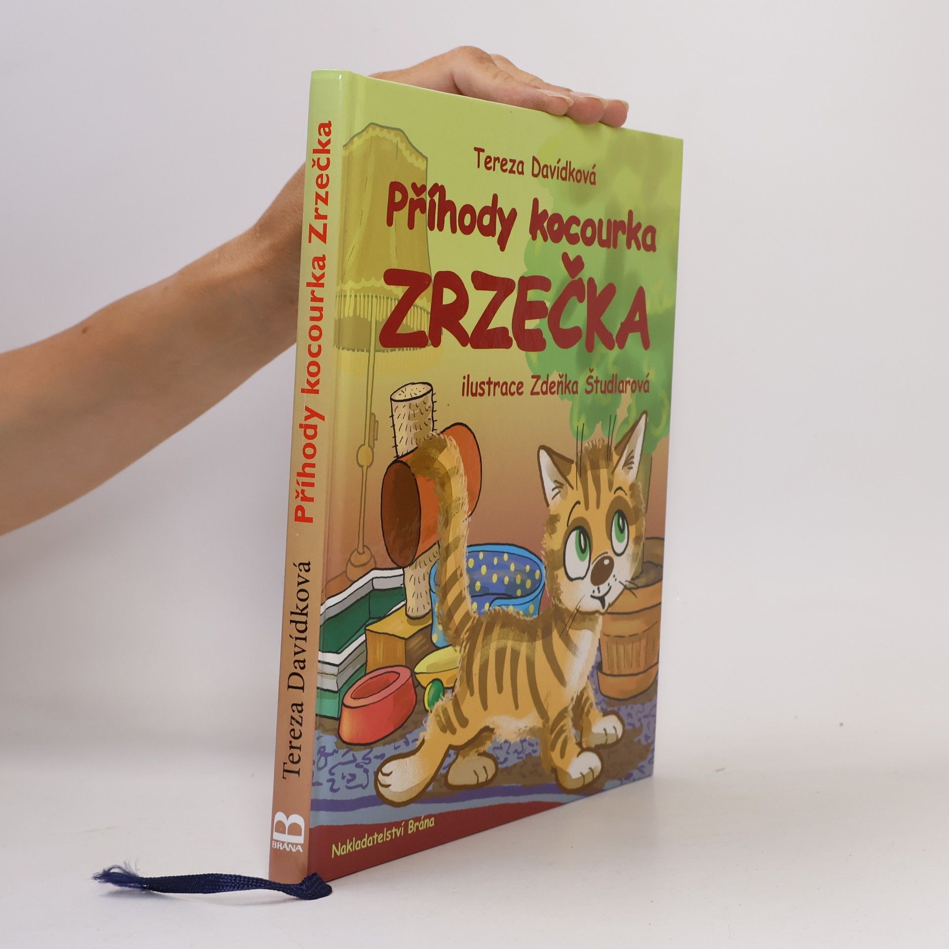 Tereza Davídková Příhody kocourka Zrzečka