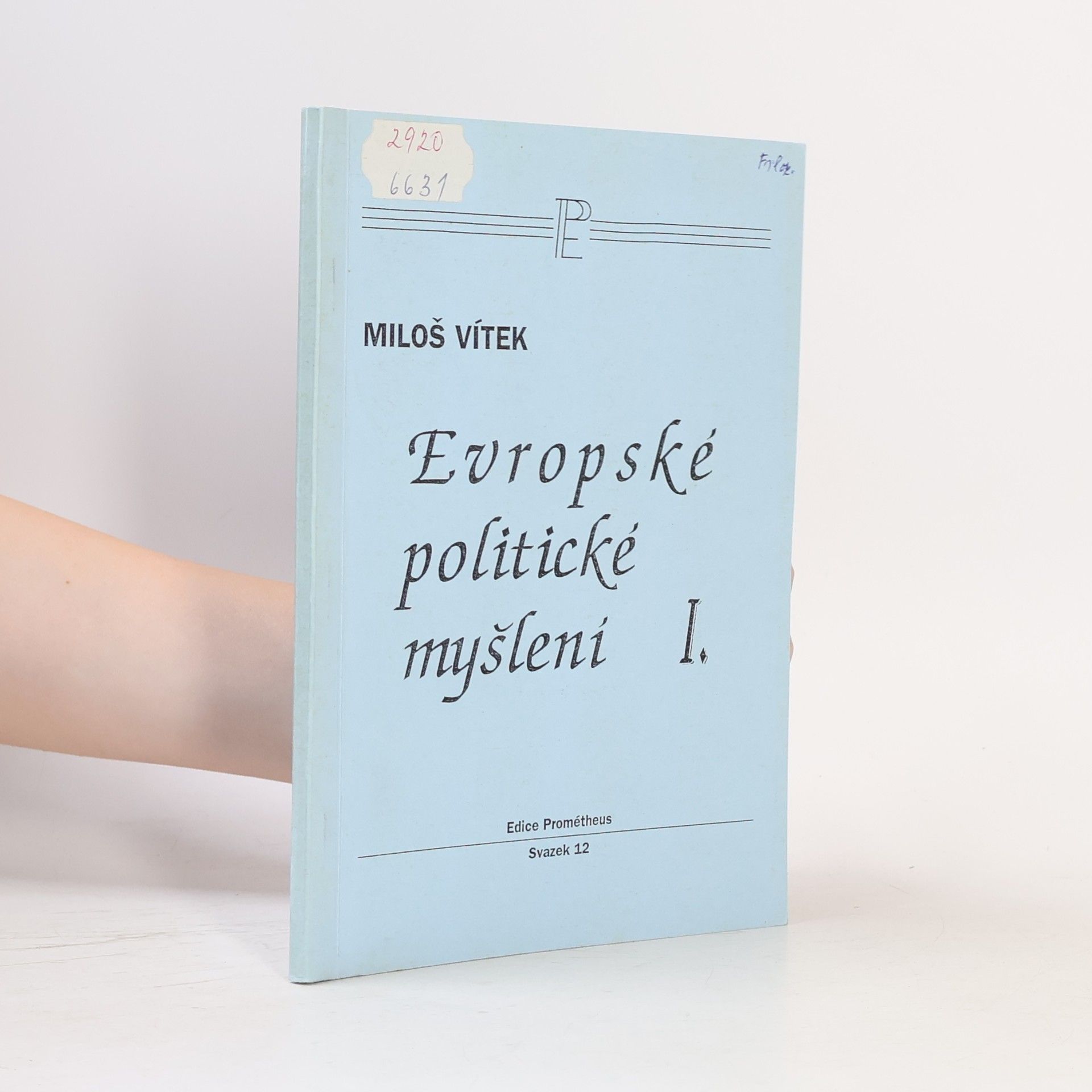 Evropské politické myšlení I