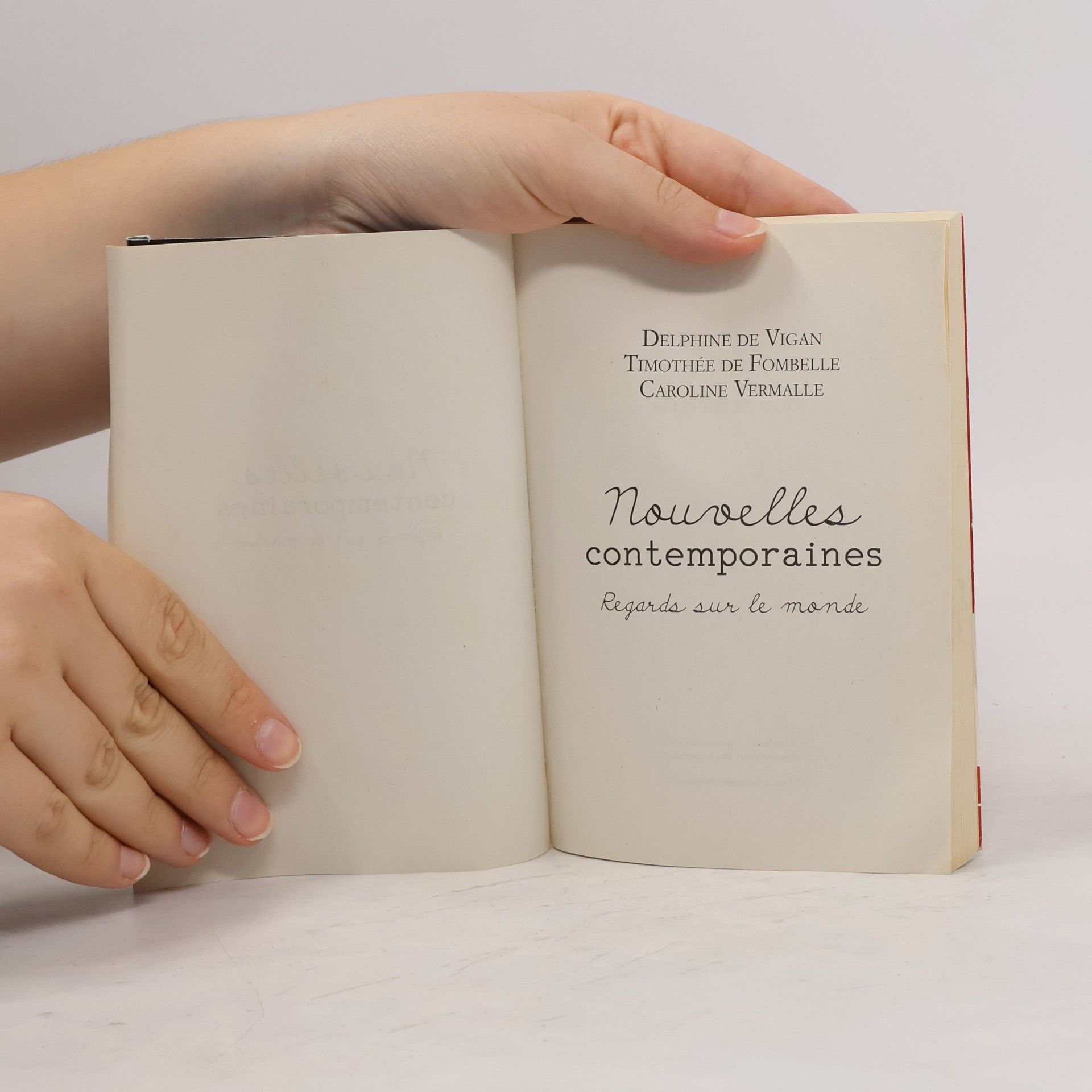 Collectif d'auteurs Nouvelles contemporaine