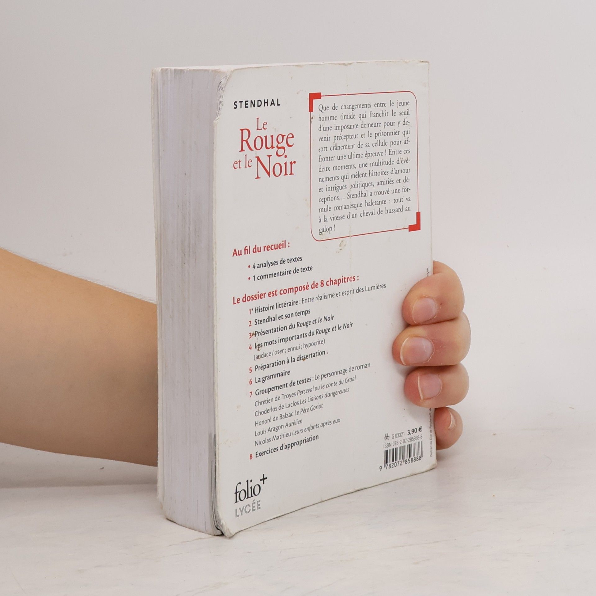 Stendhal Le Rouge et le Noir / Bac 2021