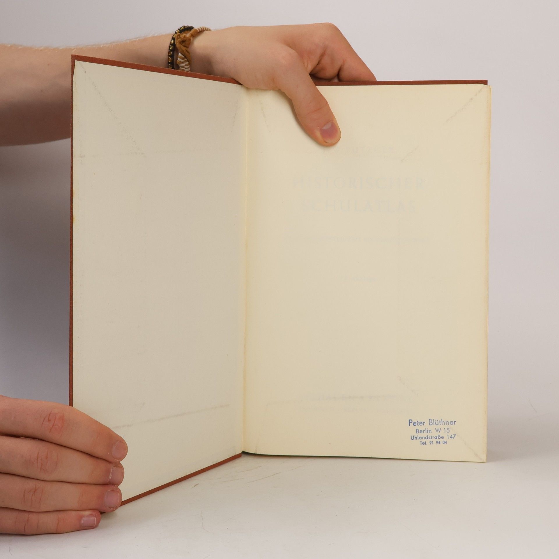 Friedrich Wilhelm Putzger Historischer Schulatlas