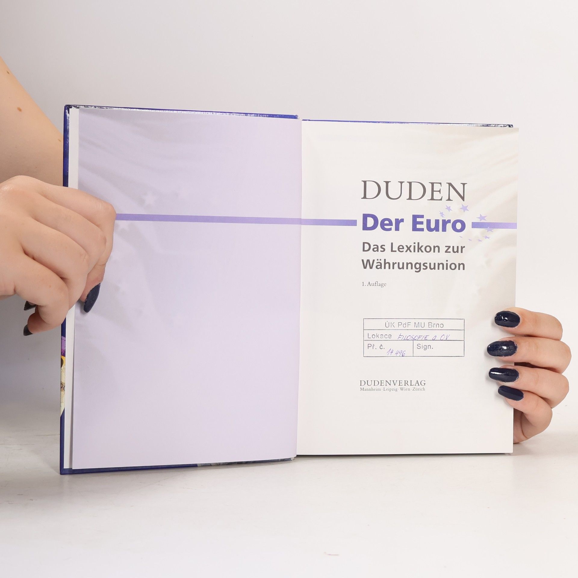 Petra Seeker Duden, Der Euro
