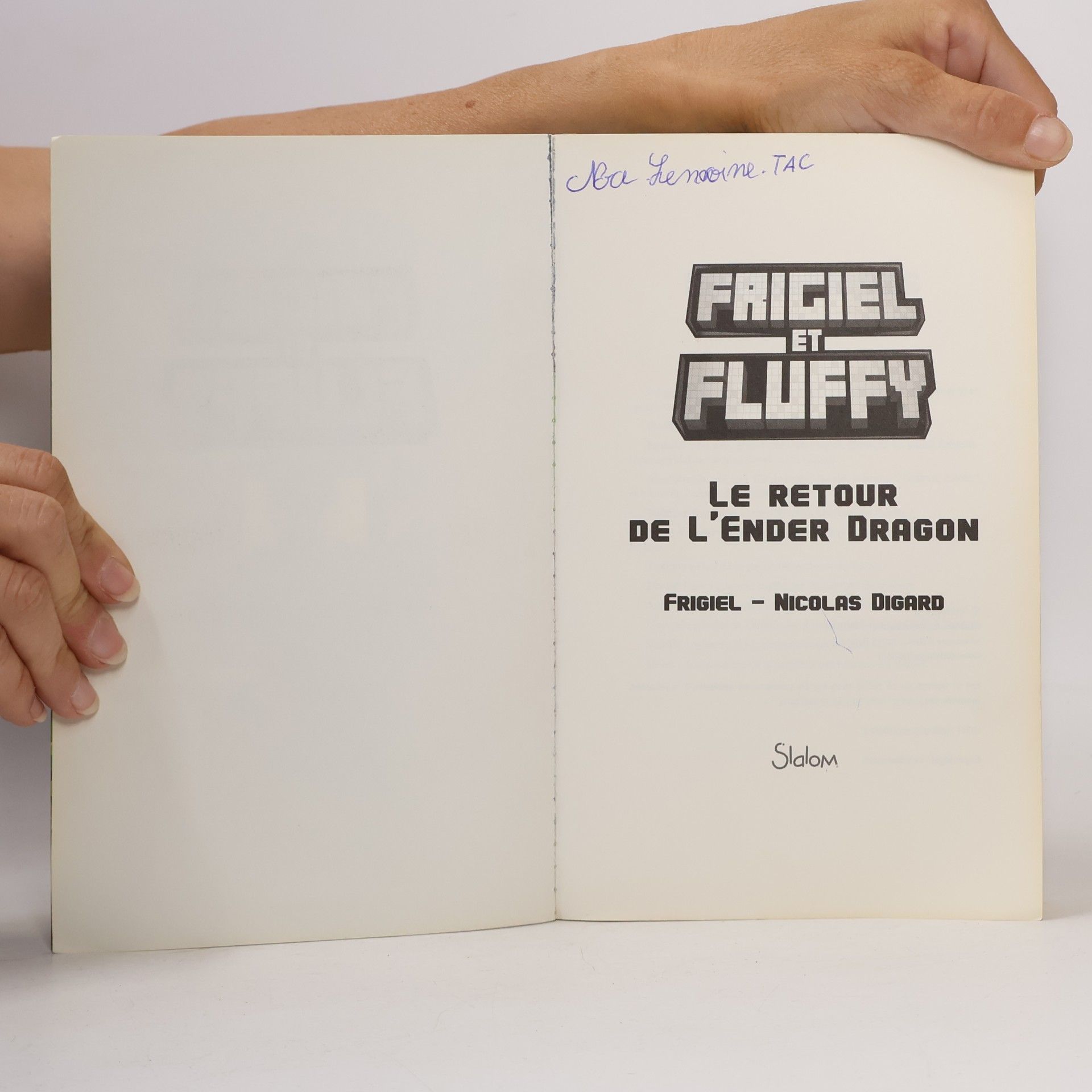 Frigiel Frigiel et Fluffy - 1: Le retour de l’Ender Dragon