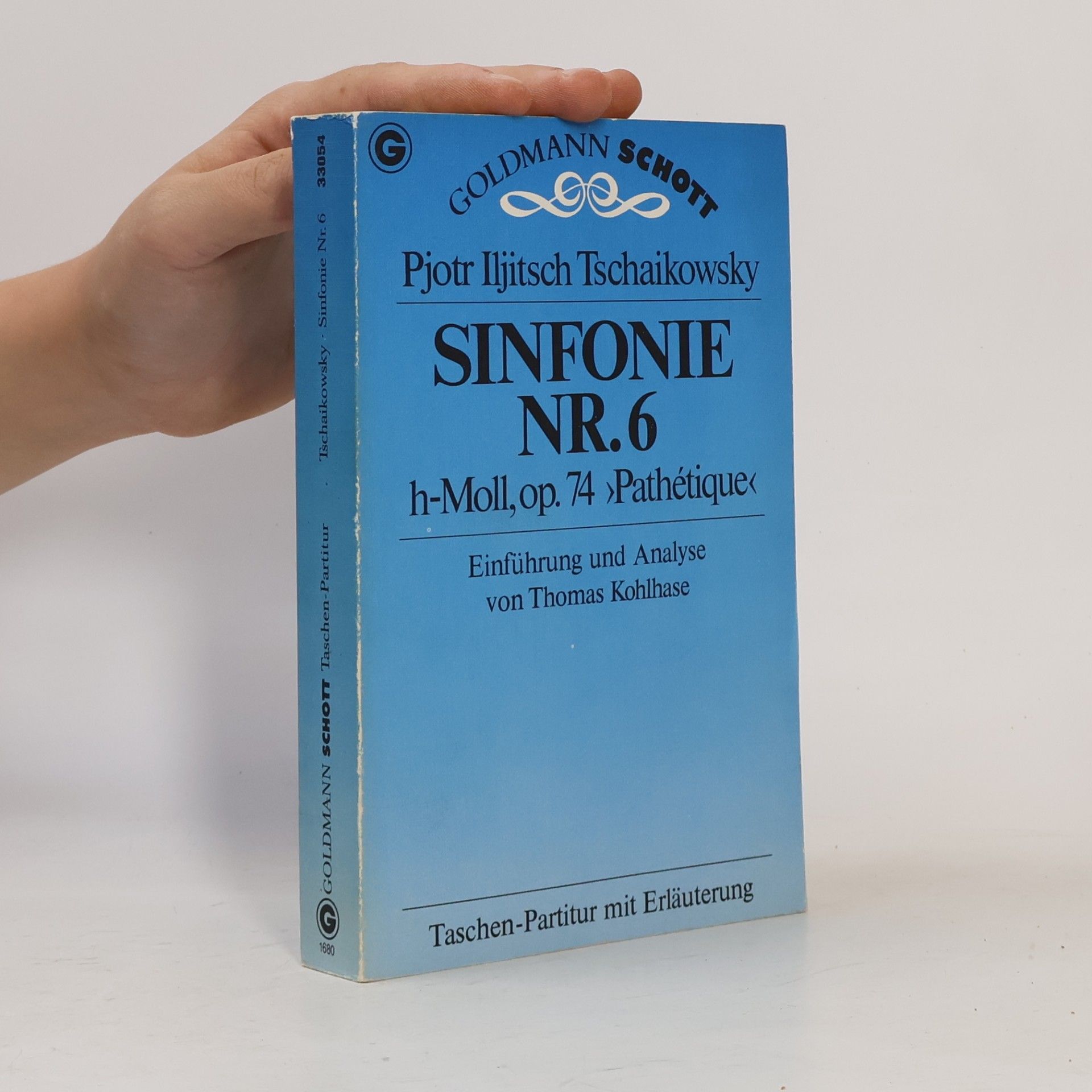Taschen-Partitur: Pjotr Iljitsch Tschaikowsky Sinfonie Nr. 6 h-Moll, op. 74 'Pathétique'