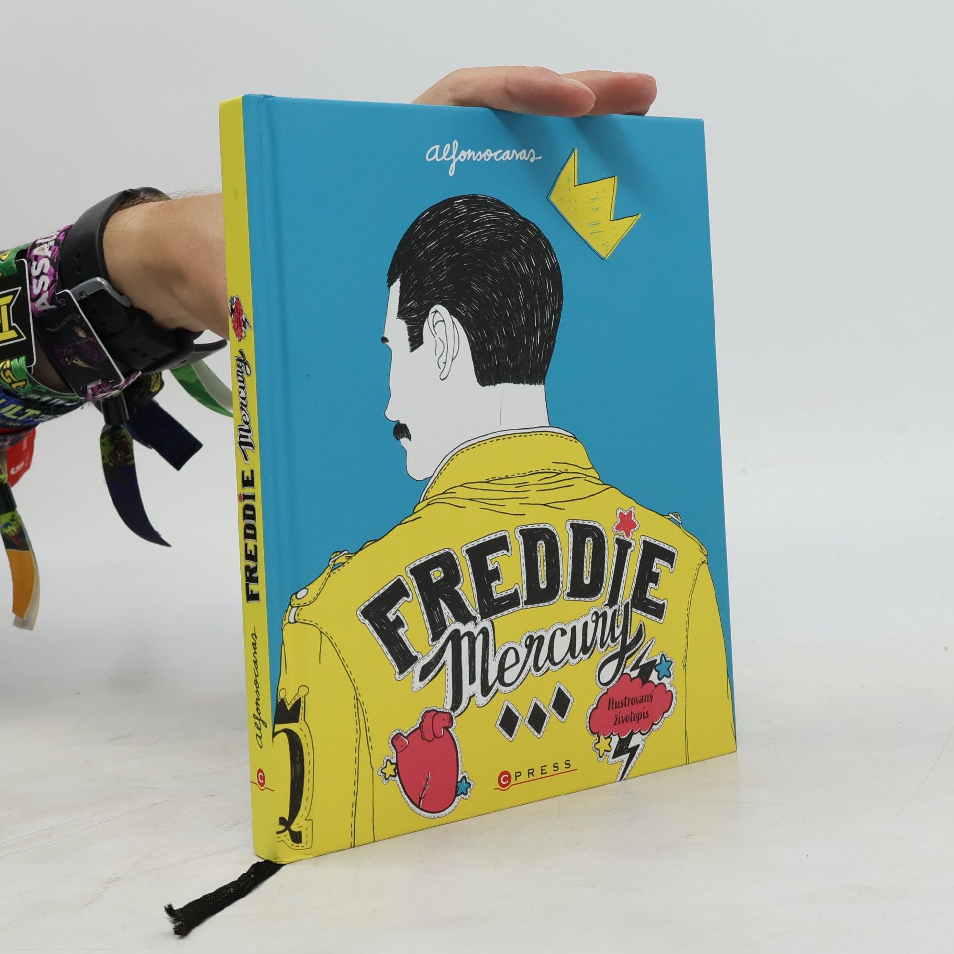 Alfonso Casas Freddie Mercury: Ilustrovaný životopis