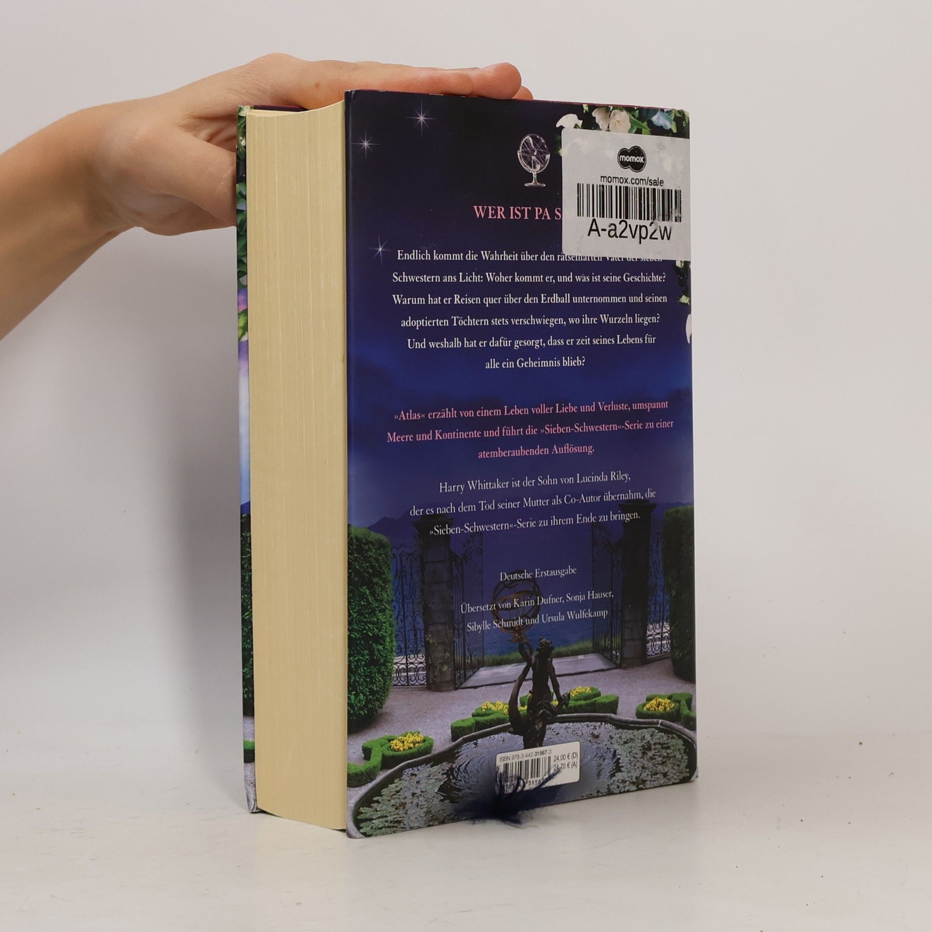 Lucinda Riley Atlas. Die Geschichte von Pa Salt