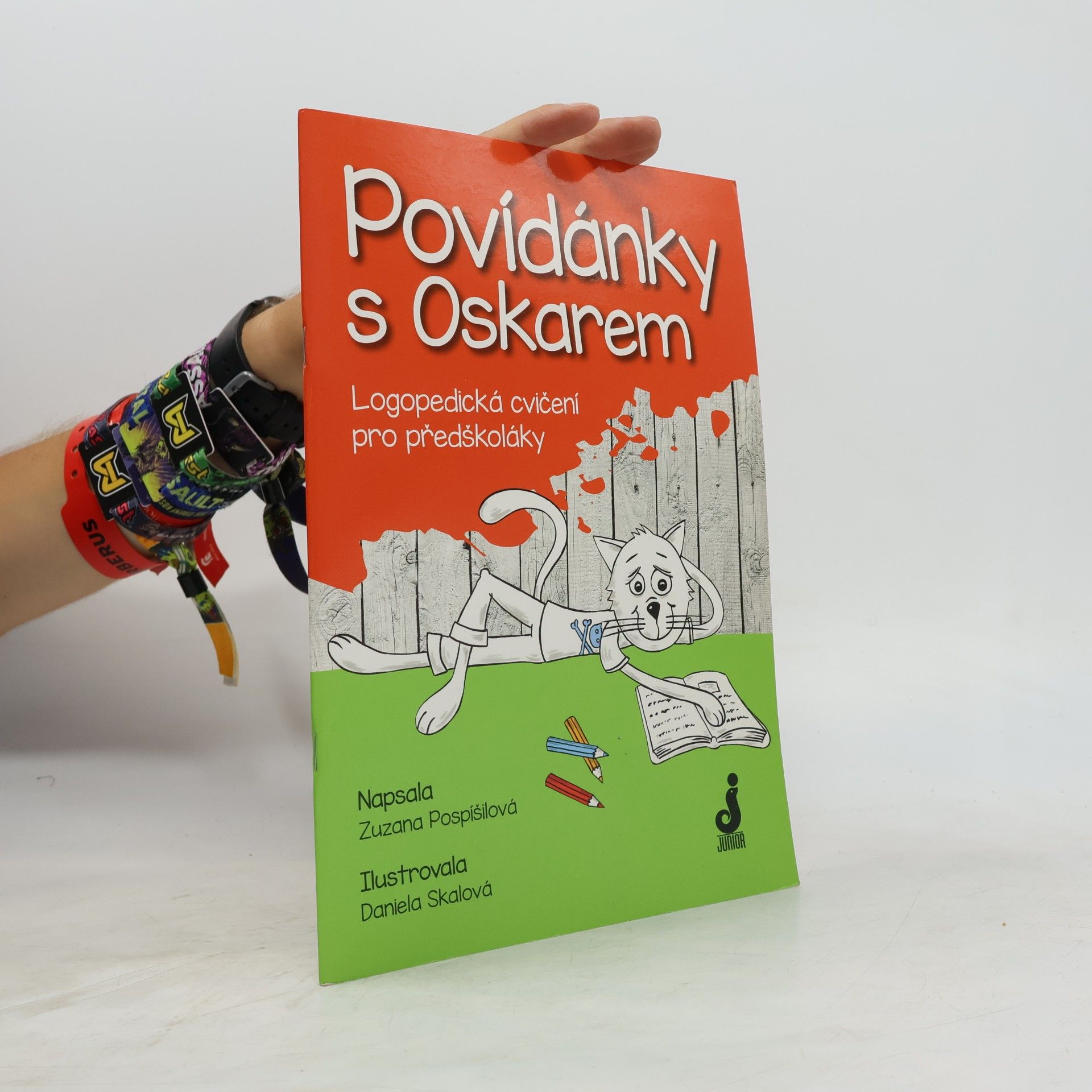 Zuzana Pospíšilová Povídánky s Oskarem: Logopedická cvičení pro předškoláky