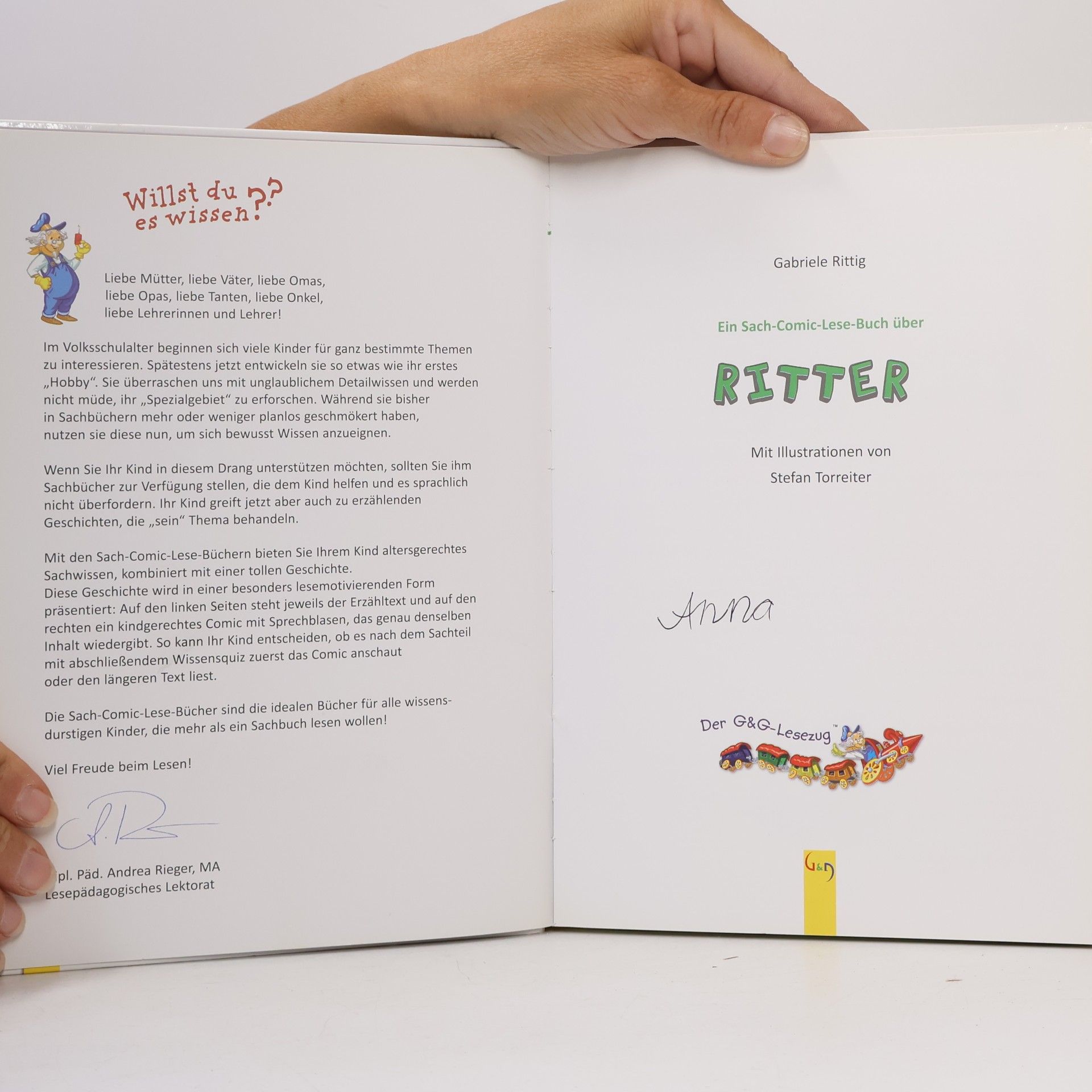 Gabriele Rittig Ein Sach-Comic-Lese-Buch über Ritter