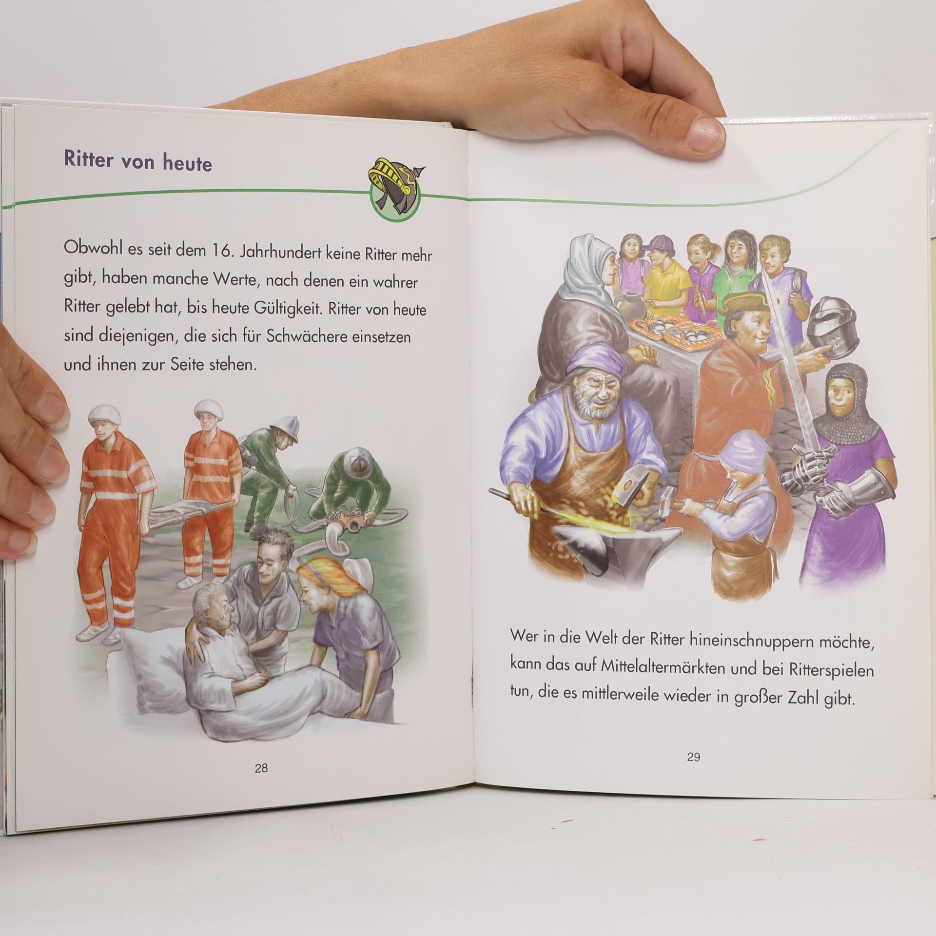 Gabriele Rittig Ein Sach-Comic-Lese-Buch über Ritter