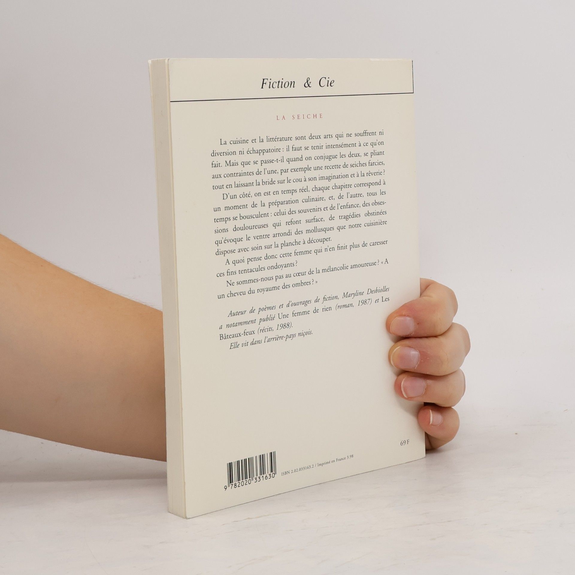 Maryline Desbiolles Fiction & Cie: La seiche