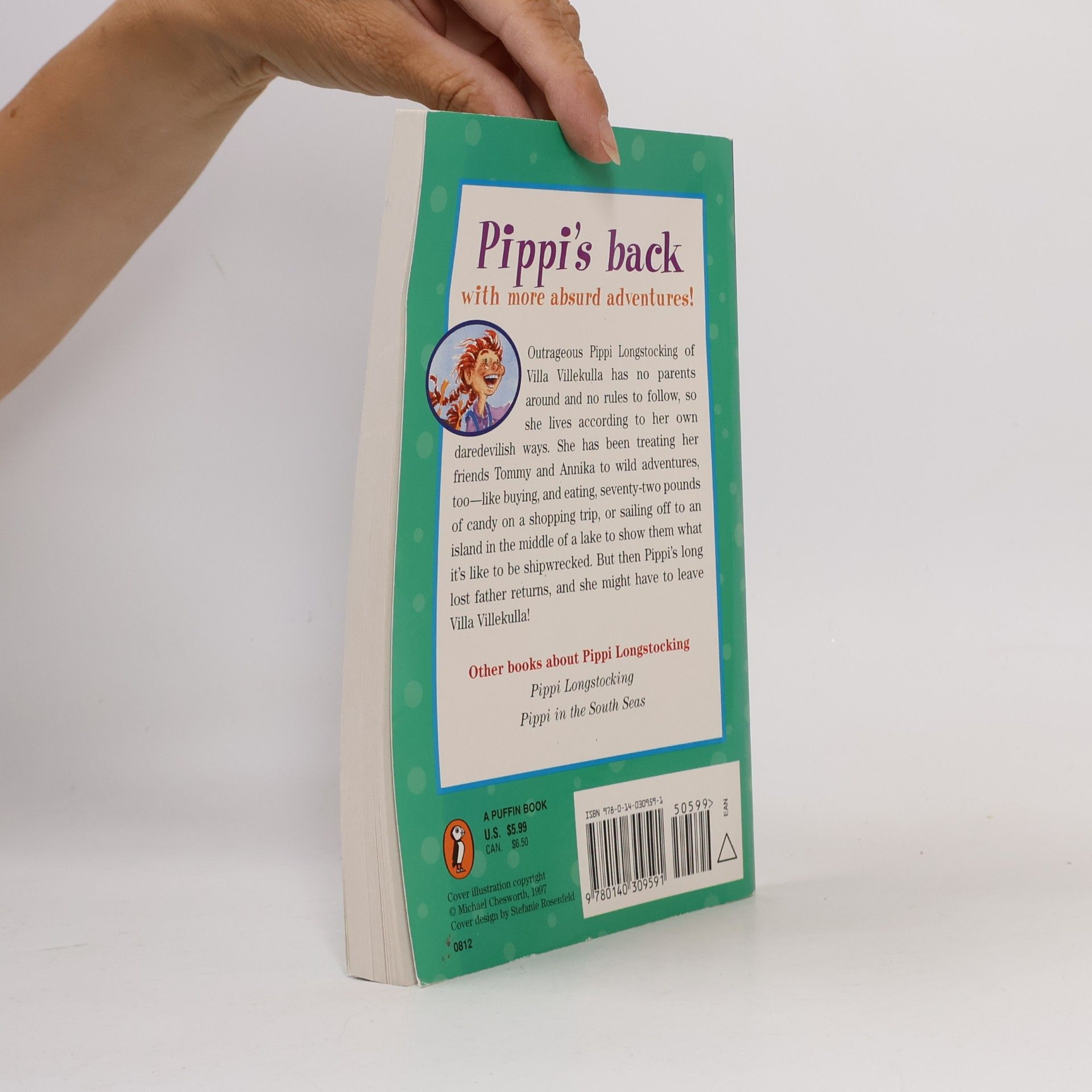 Astrid Lindgren Pippi Goes on Board. Pippi Langstrumpf geht an Bord, engl. Ausgabe