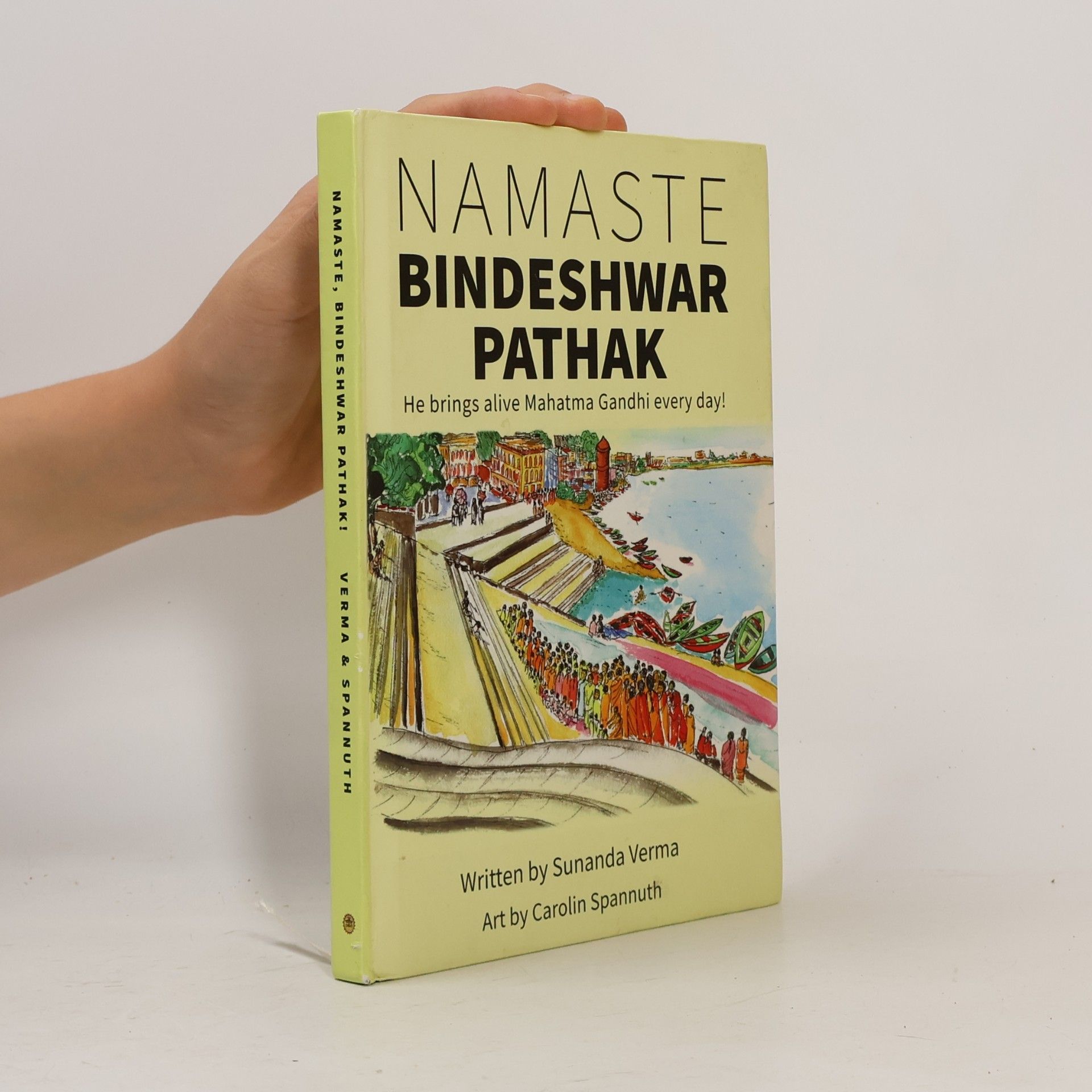 Carolin Spannuth Namaste, Bindeshwar Pathak!