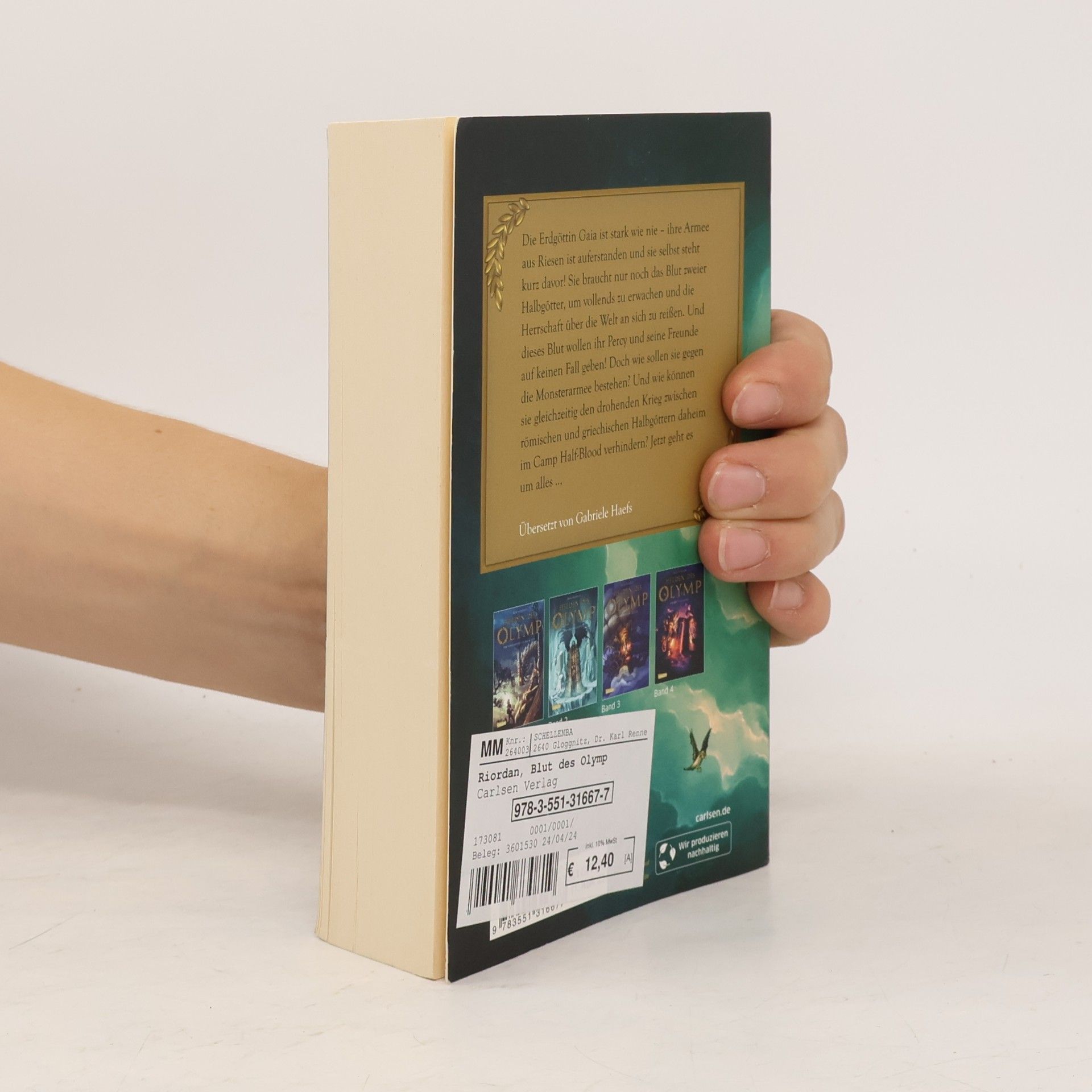 Rick Riordan Helden des Olymp 5