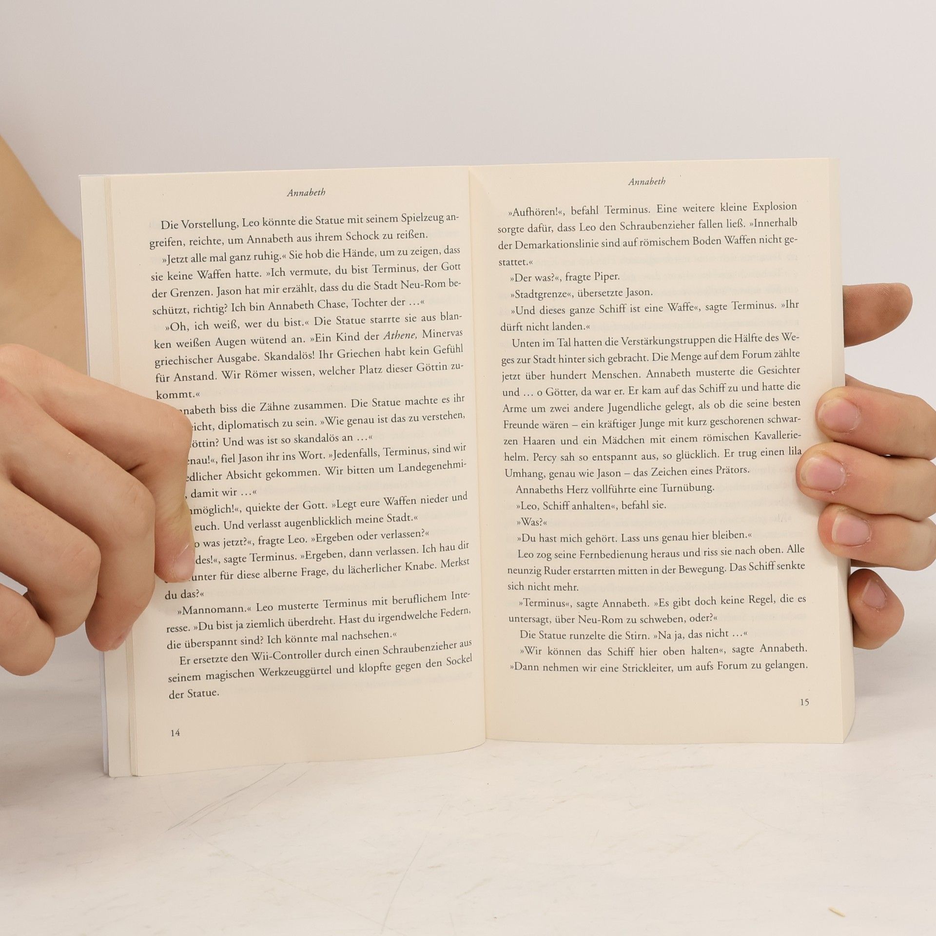 Rick Riordan Das Zeichen der Athene