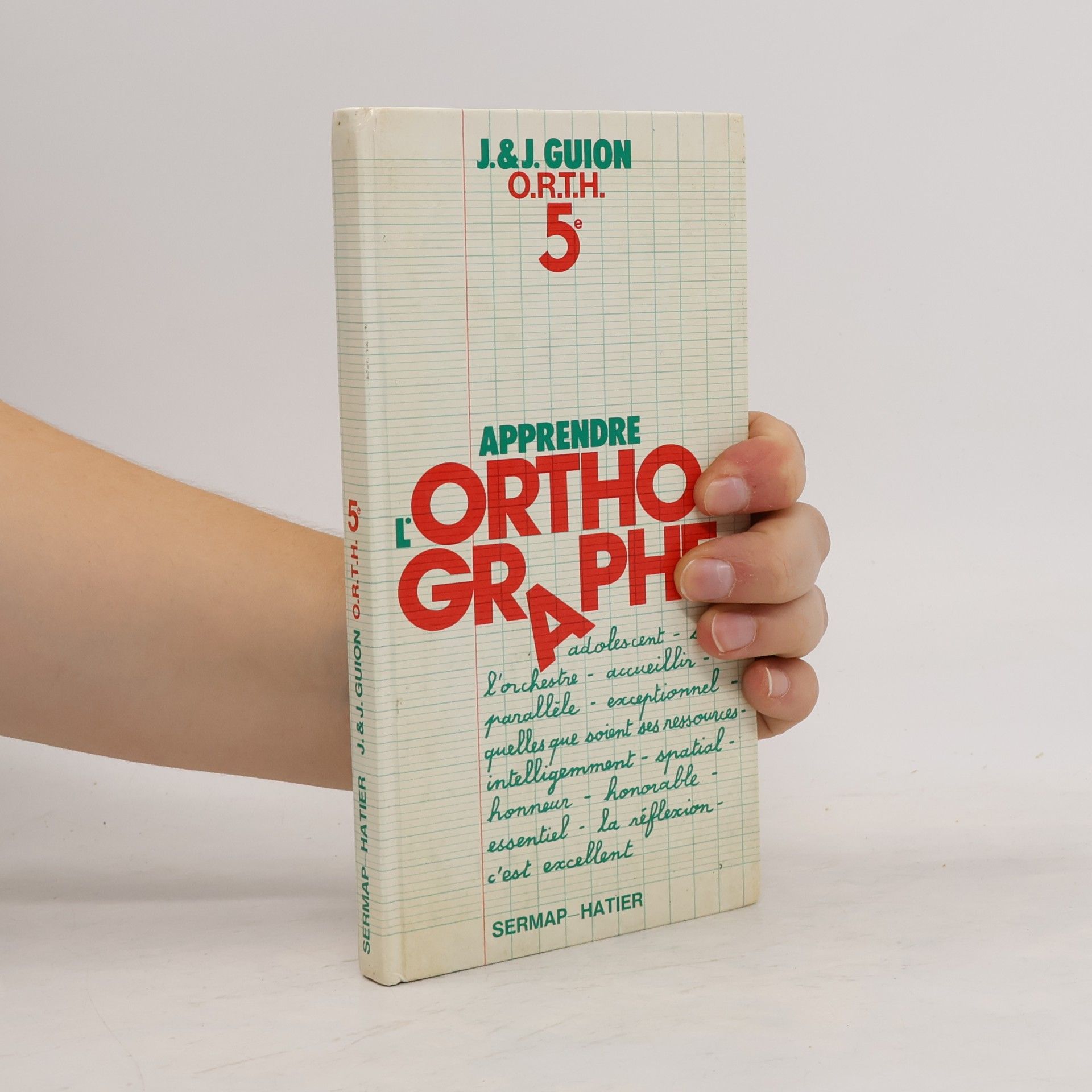 Apprendre l'orthographe