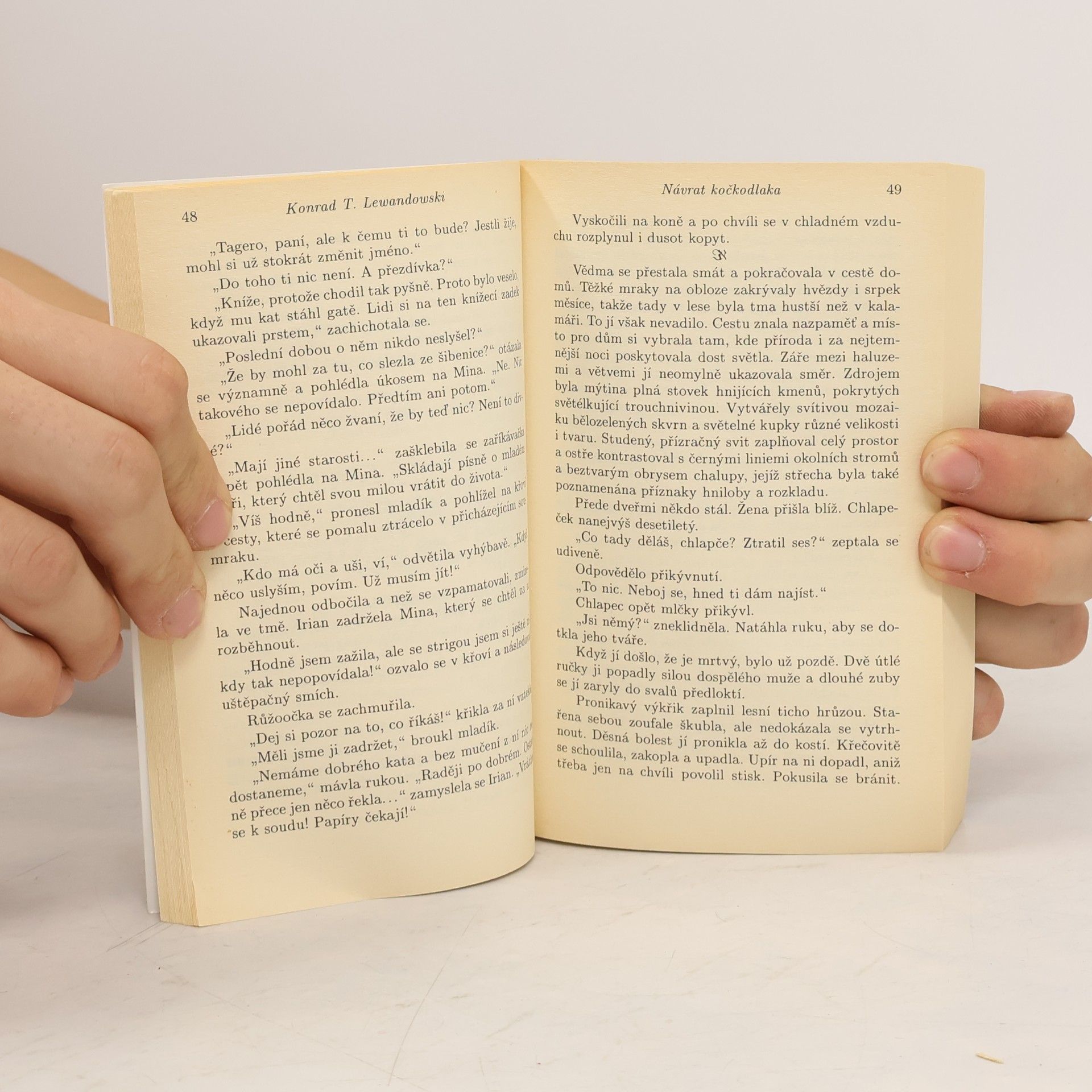 Konrad Tomasz Lewandowski Návrat kočkodlaka