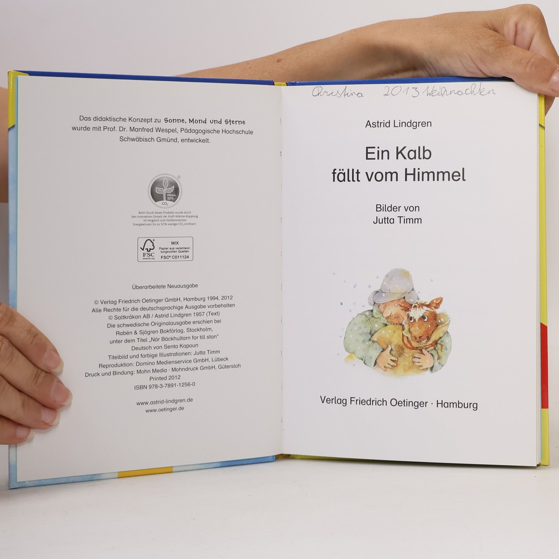 Astrid Lindgren Ein Kalb fällt vom Himmel