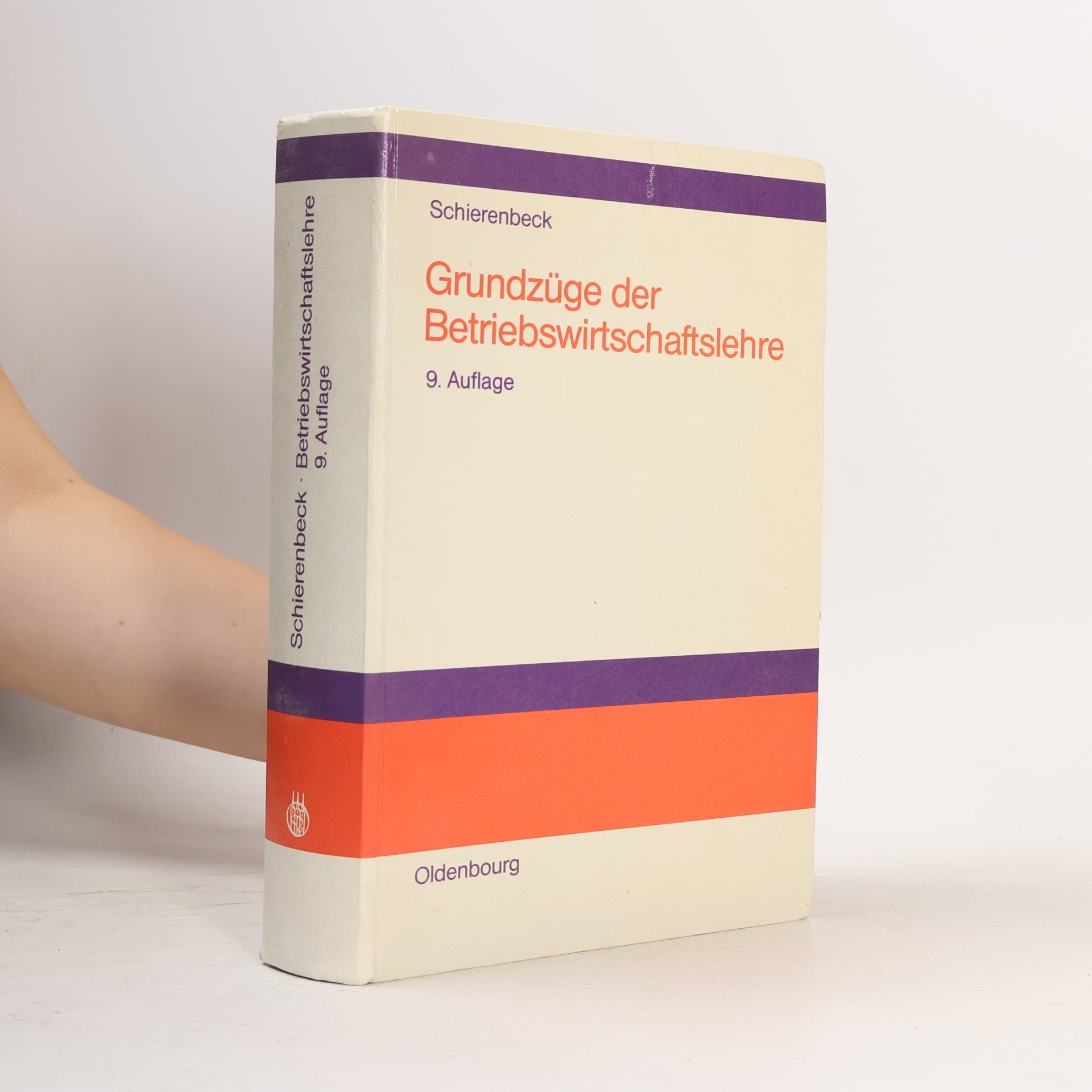 Henner Schierenbeck Grundzüge der Betriebswirtschaftslehre
