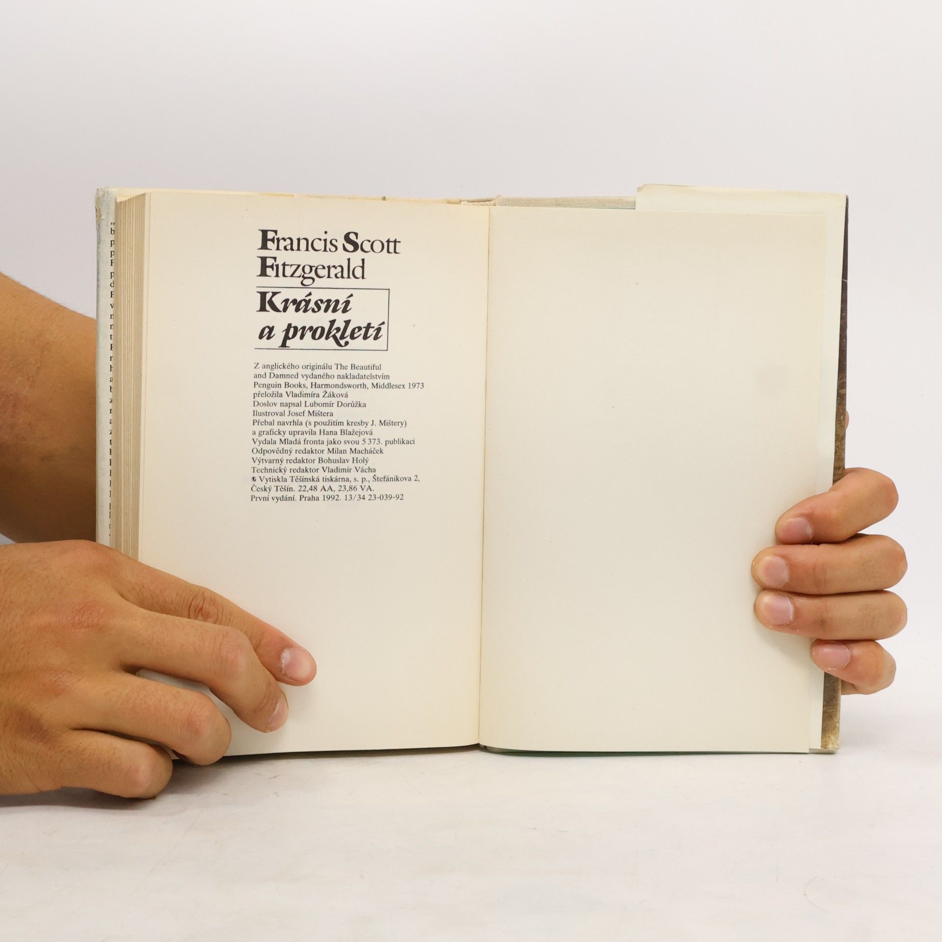 F. Scott Fitzgerald Krásní a prokletí