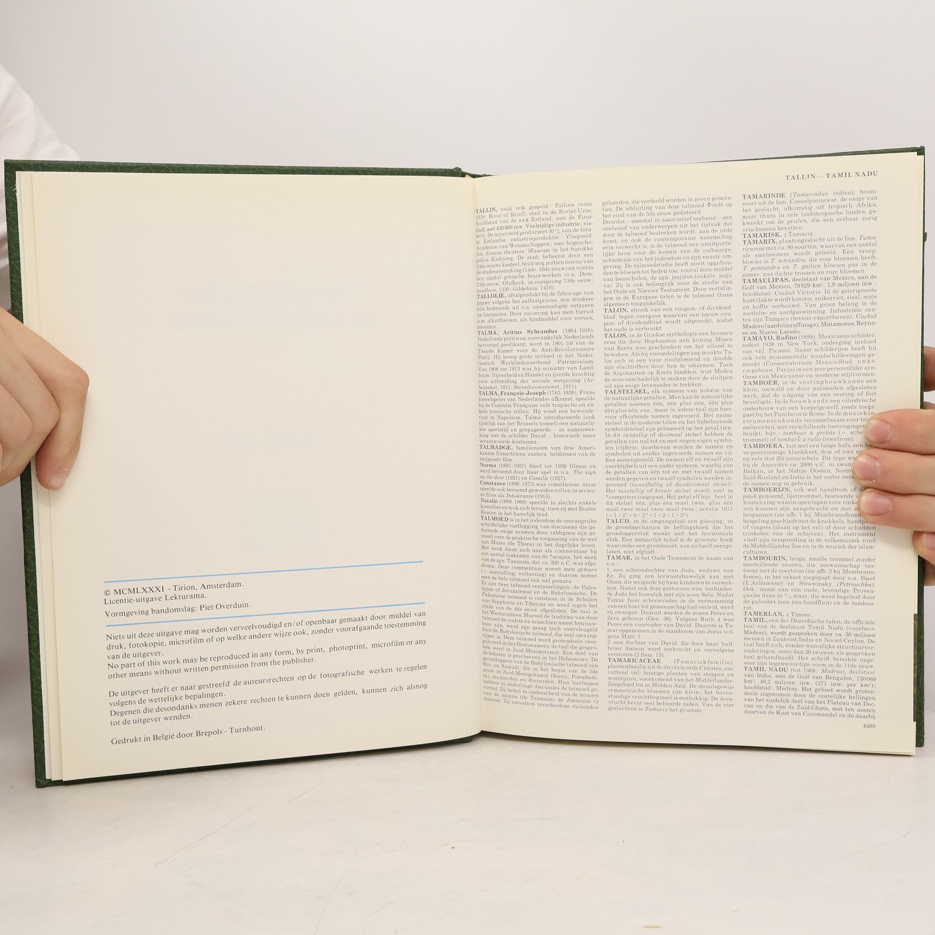 Various authors Nieuwe Geillustreerde Lekturama Encyclopedie 18 Tall-Veld