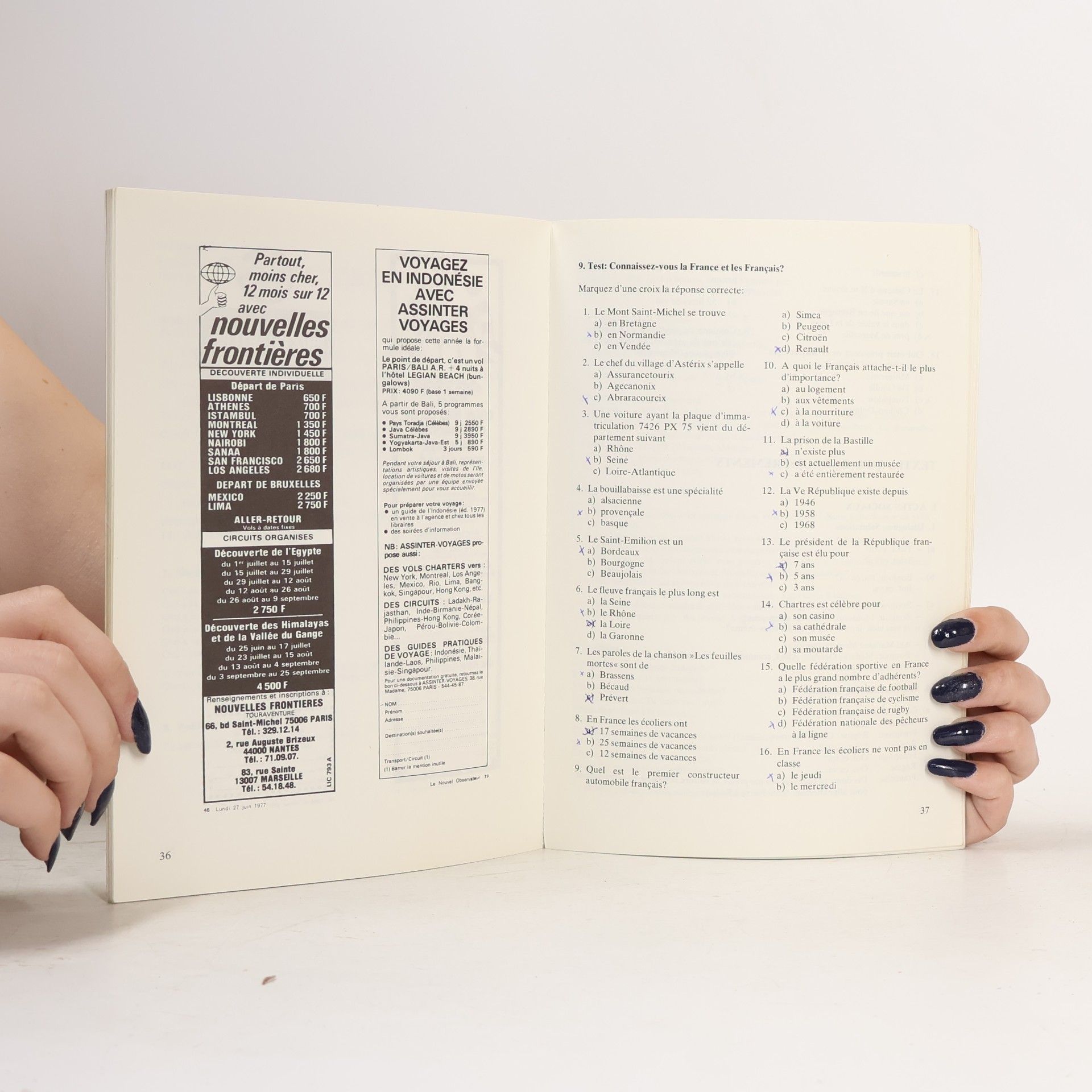Dolores Fiusa Cahier de l'élève: En effeuillant la marguerite
