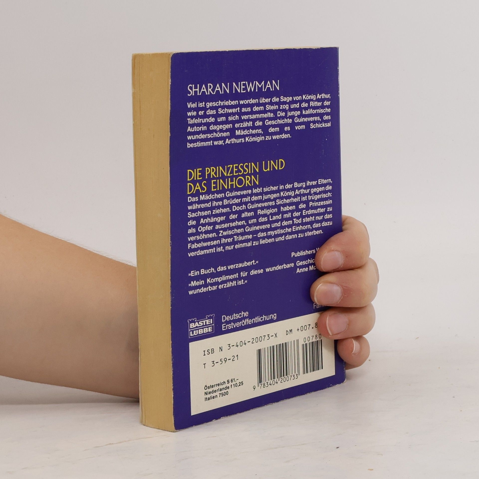 Sharan Newman Fantasy: Die Prinzessin und das Einhorn
